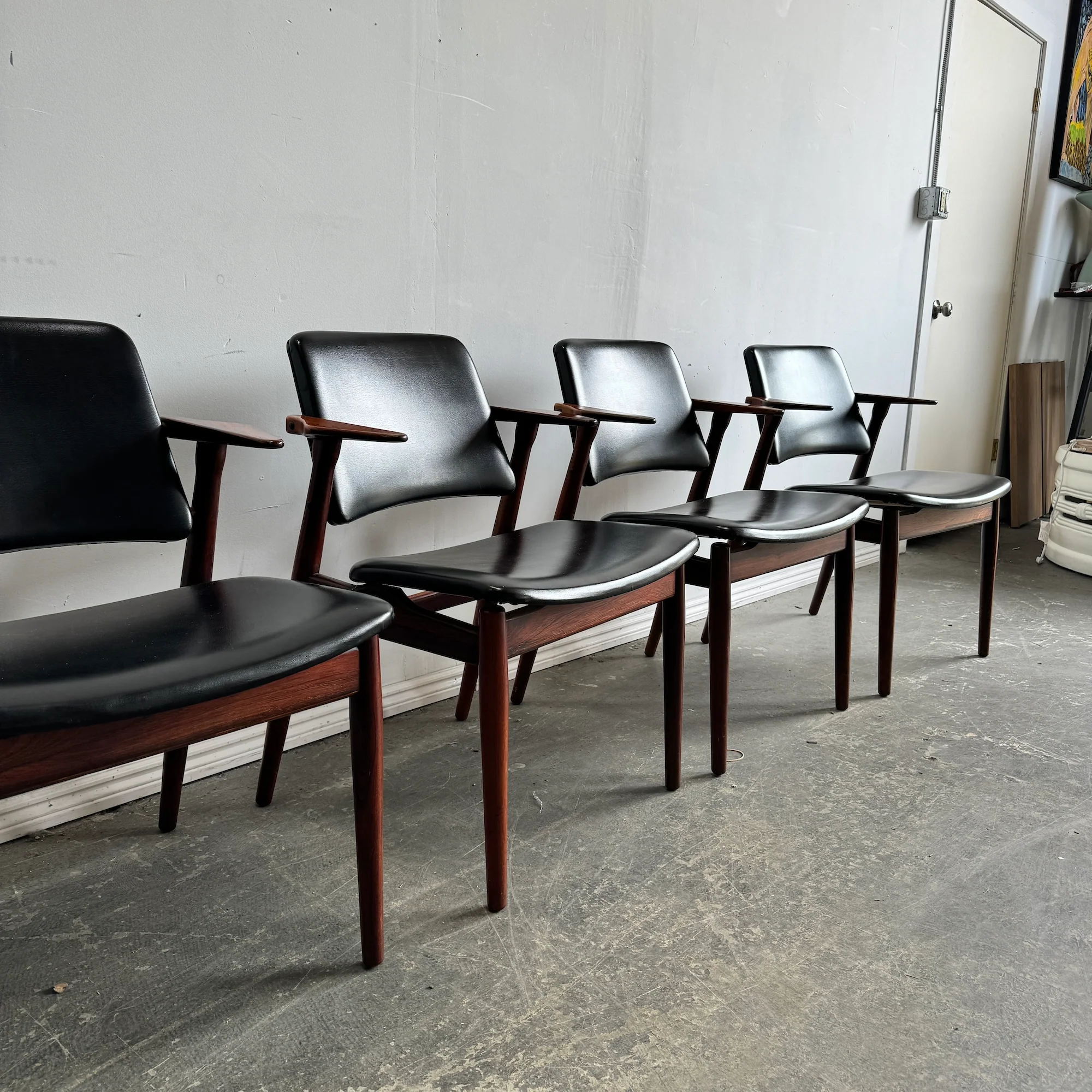 Danish Modern Arne Vodder model 62A in rosewood Sibast Mobler - Image 4