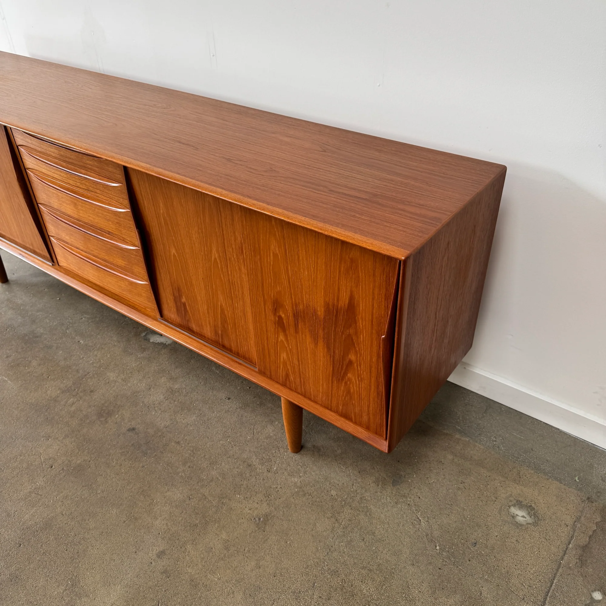 Danish Modern Arne Vodder Teak Credenza by Skovby Møbelfabrik - Image 10