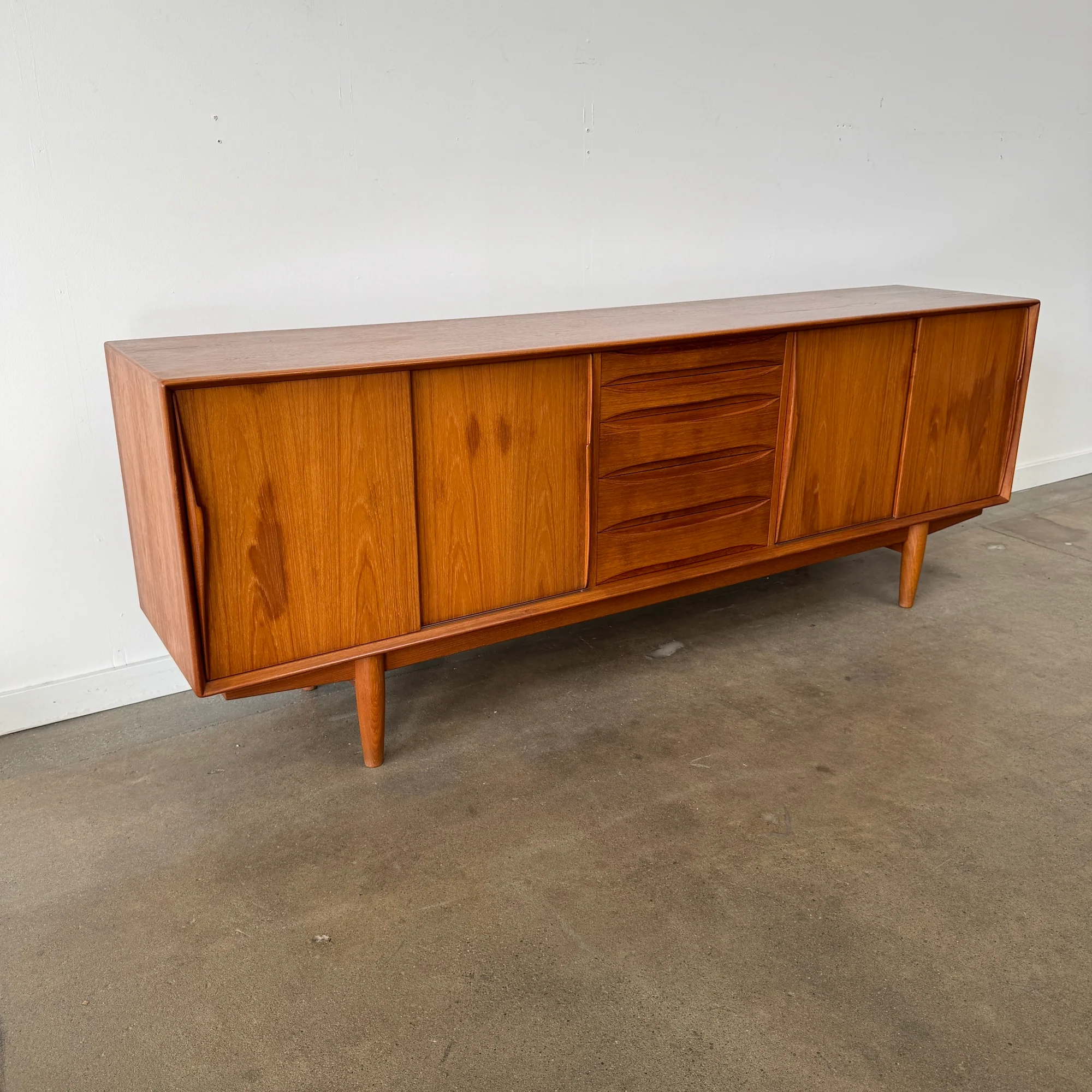 Danish Modern Arne Vodder Teak Credenza by Skovby Møbelfabrik - Image 3