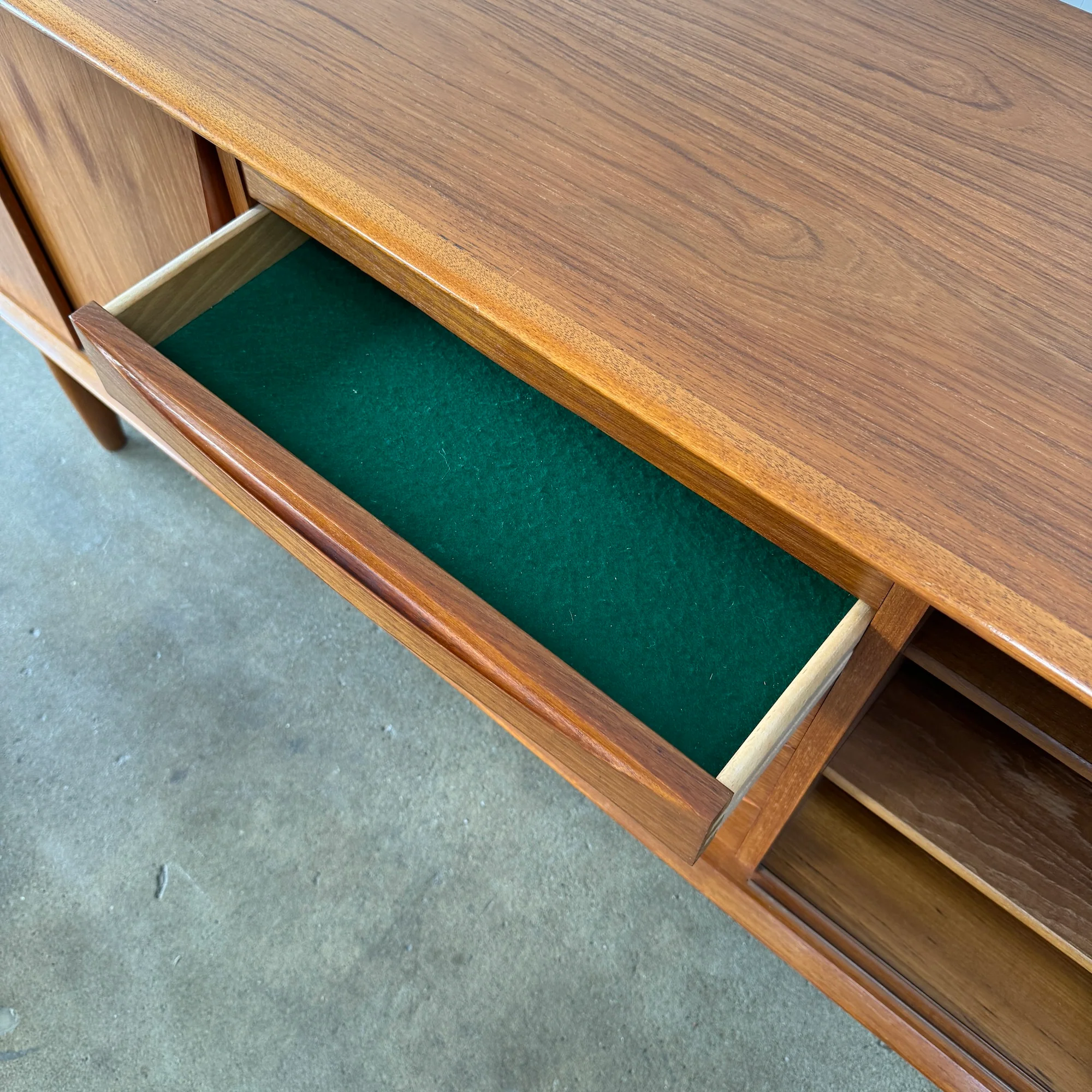 Danish Modern Arne Vodder Teak Credenza by Skovby Møbelfabrik - Image 7