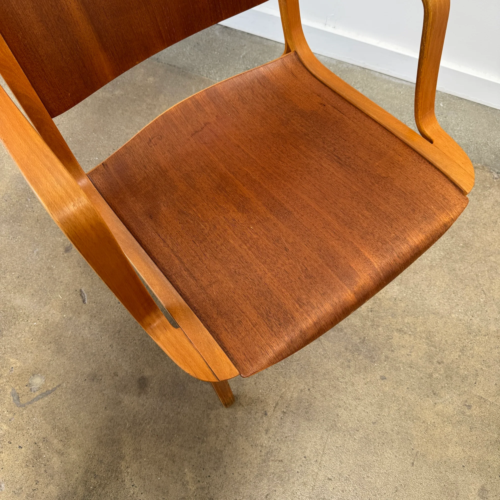 Danish Modern Ax Arm Chair by Peter Hvidt & Orla Mølgaard for Fritz Hansen - Image 7