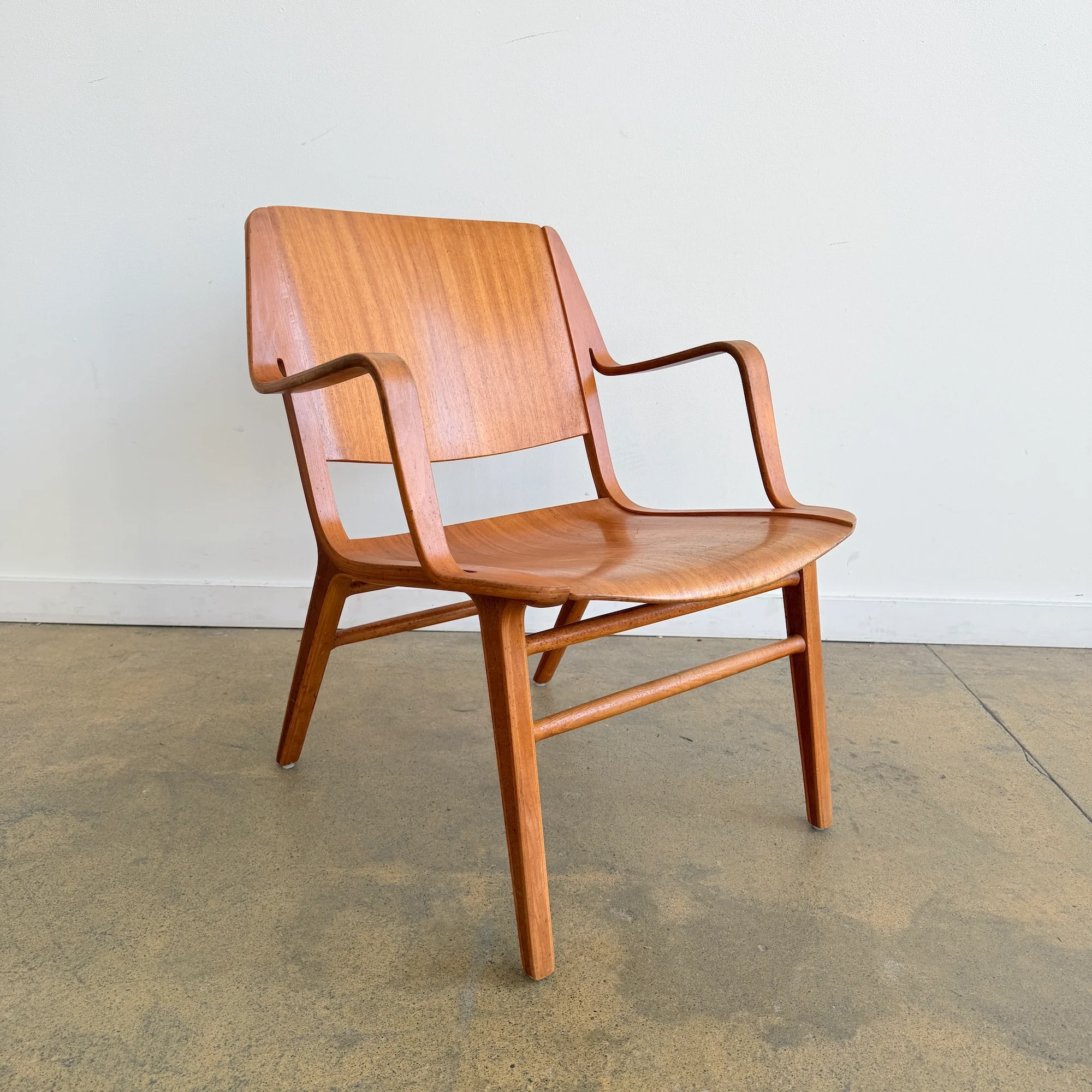 Danish Modern Ax Chair by Peter Hvidt & Orla Mølgaard for Fritz Hansen
