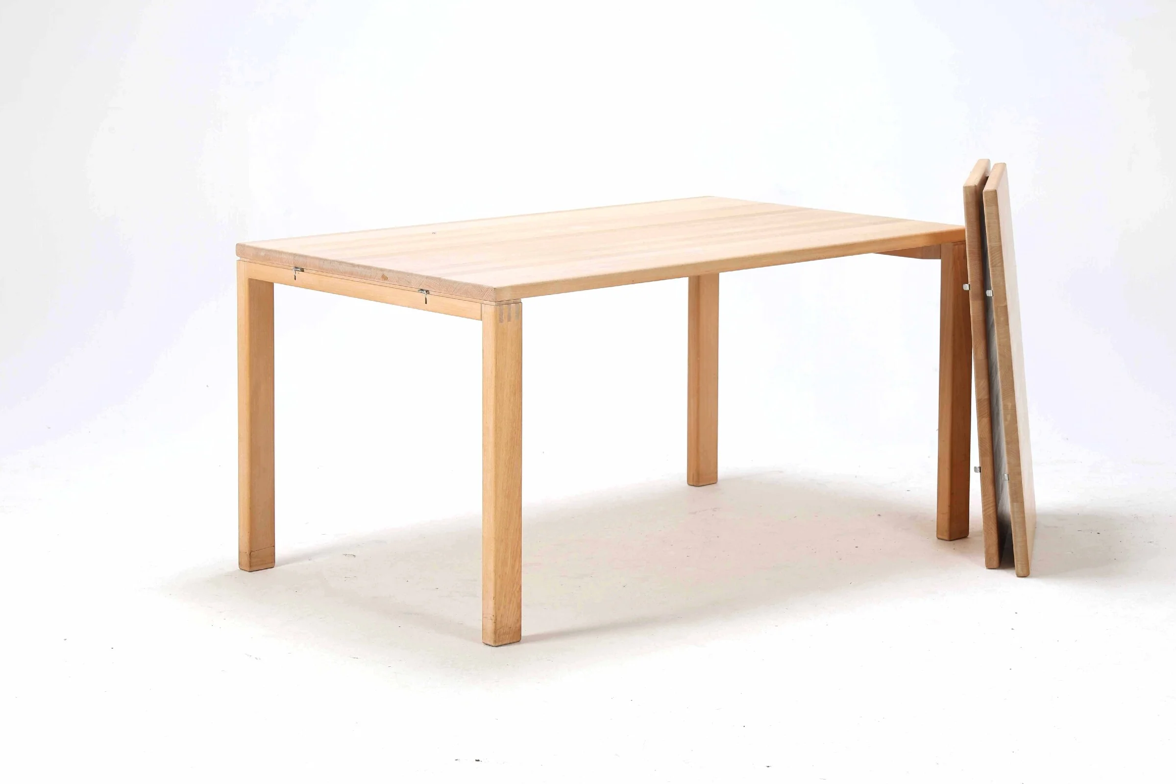 Danish Modern Beechwood Dining Set - Image 2