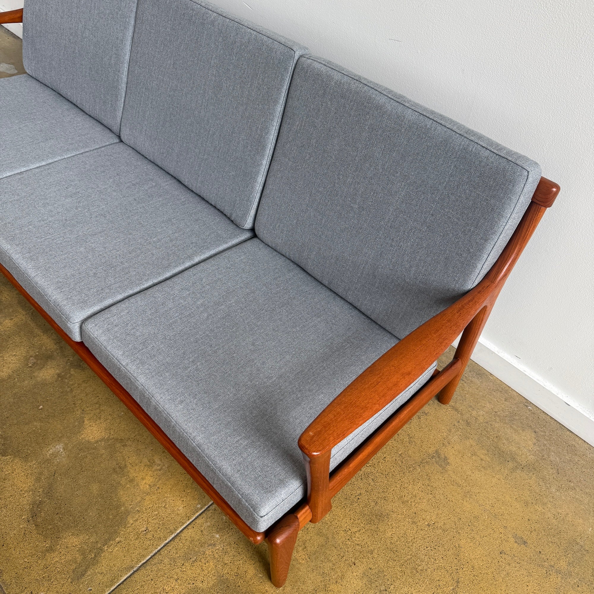 Danish Modern Bertil Fridhagen "Kuba" Sofa for Bröderna Andersson, 1960s - Image 9