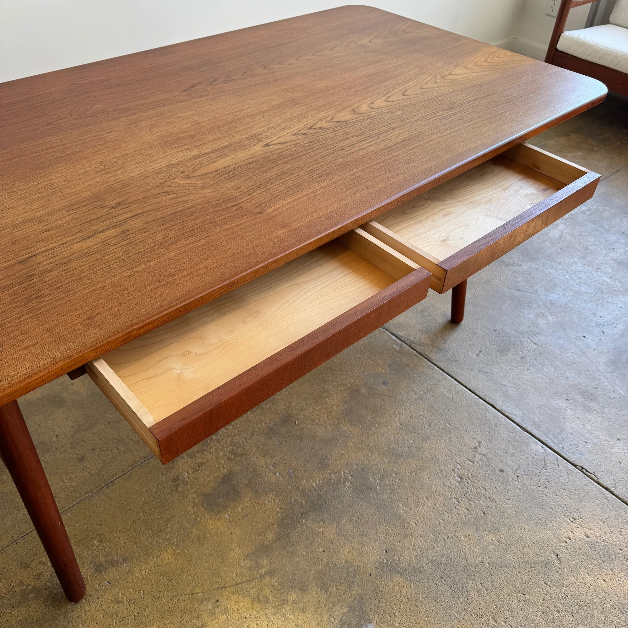 Danish Modern Børge Mogensen Hunting Teak Dining Table for Søborg - Image 11