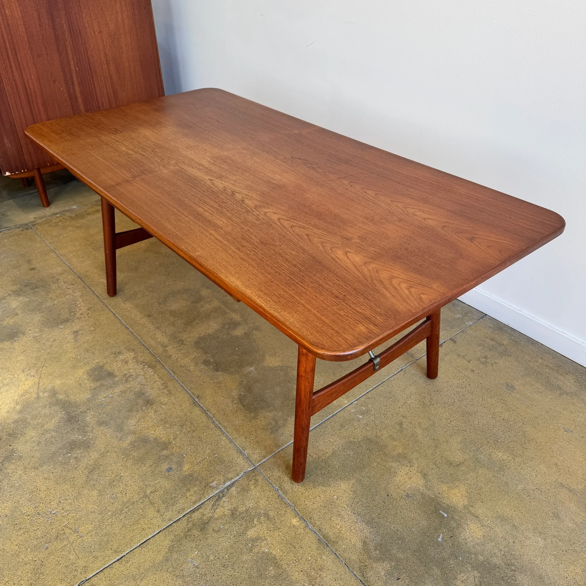 Danish Modern Børge Mogensen Hunting Teak Dining Table for Søborg - Image 9