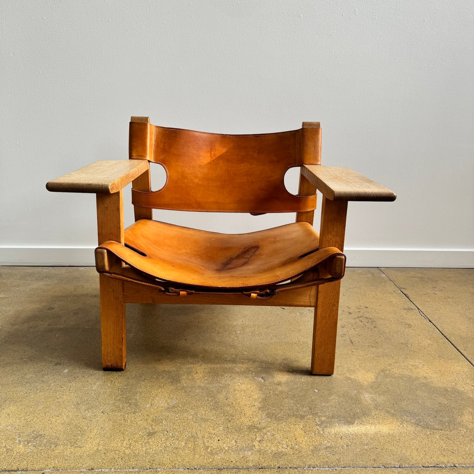 Danish Modern Børge Mogensen "Spanish Chair" for Fredericia Furniture - Image 2