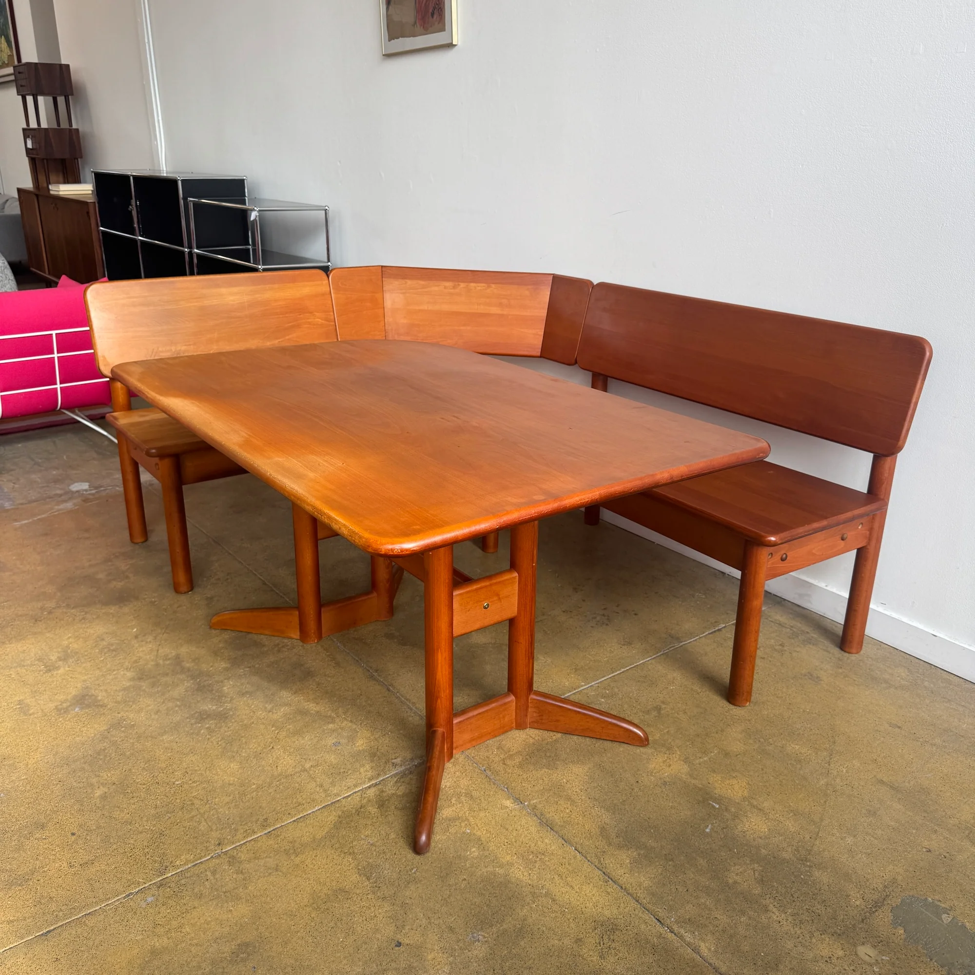 Danish Modern Breakfast Nook Set by Korup Stolefabrik, 1960s - Image 10