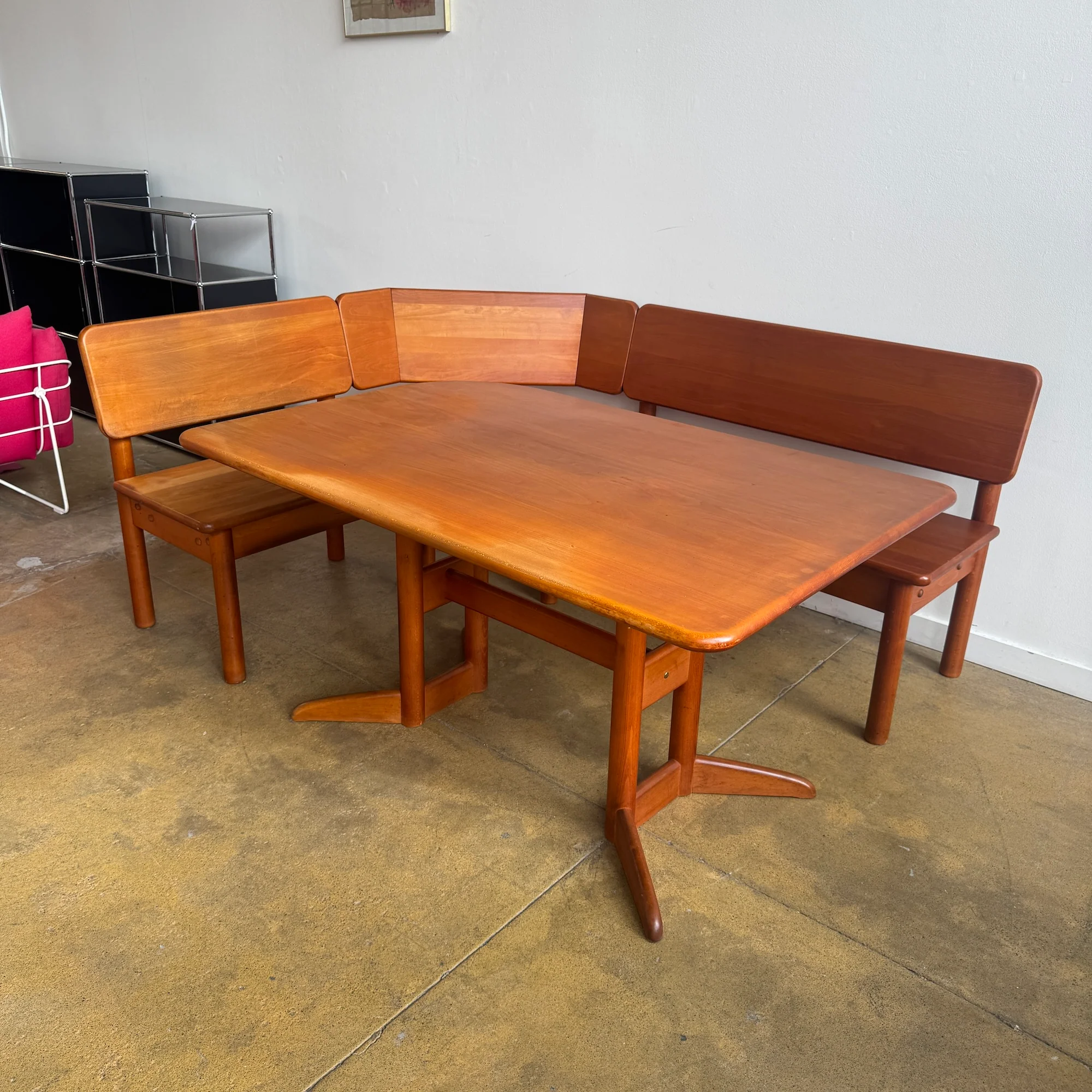 Danish Modern Breakfast Nook Set by Korup Stolefabrik, 1960s - Image 5