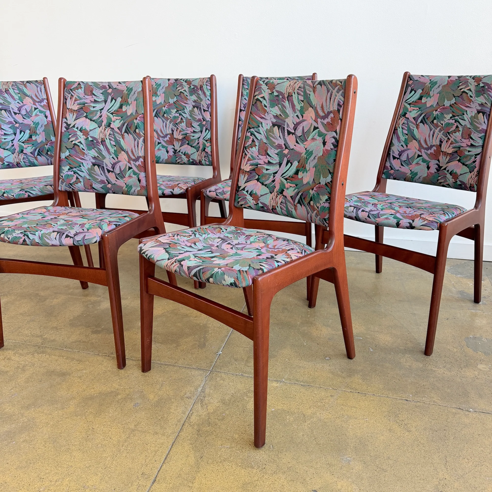 Danish Modern Dining Chairs by Johannes Andersen for Uldum Møbelfabrik - Image 3