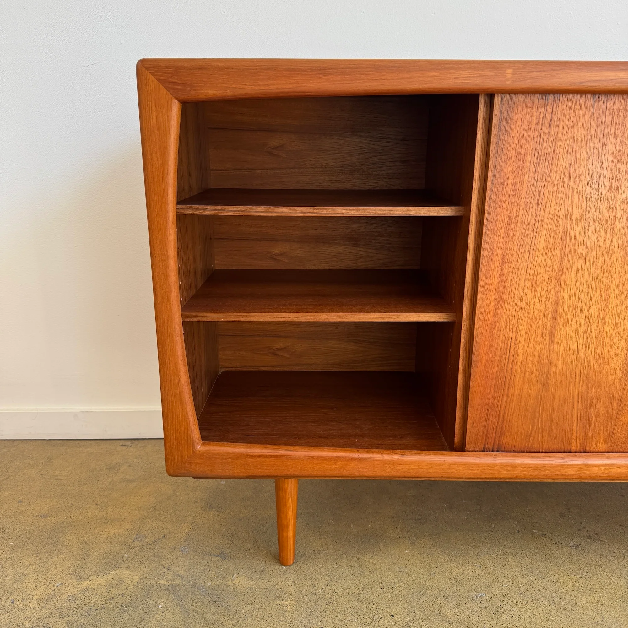 Danish Modern Dyrlund Teak Sideboard - Image 7
