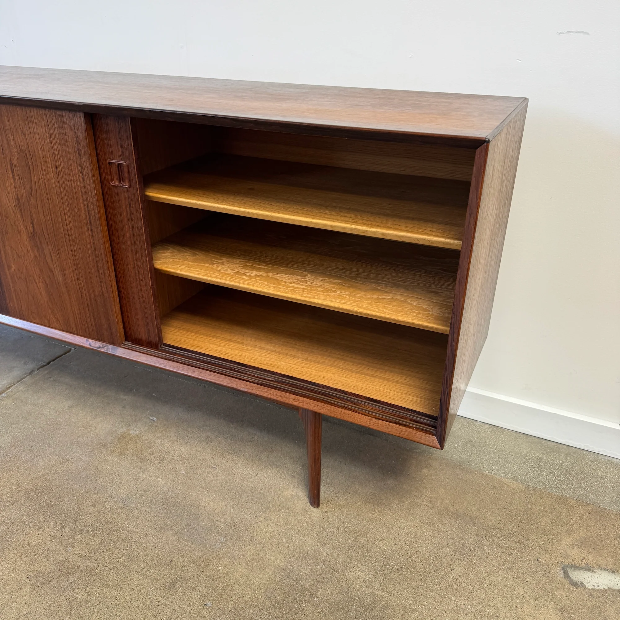 Danish Modern Erik Buch Brazilian Rosewood Sideboard by Oddense Maskinsnedkeri - Image 8