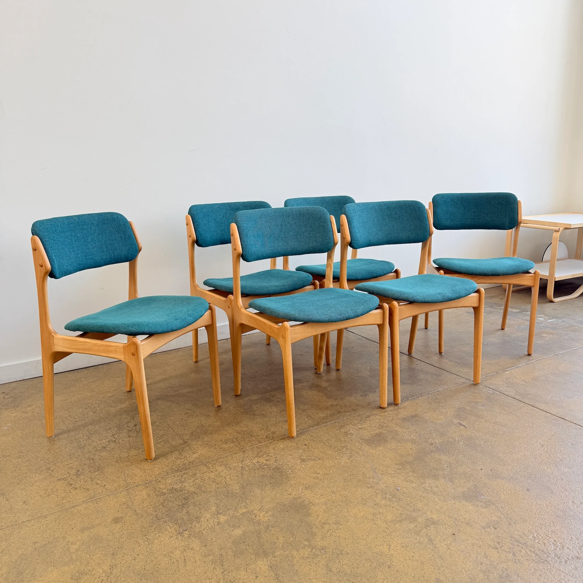 Danish Modern Erik Buch Model 49 Oakwood Dining chairs - Image 2