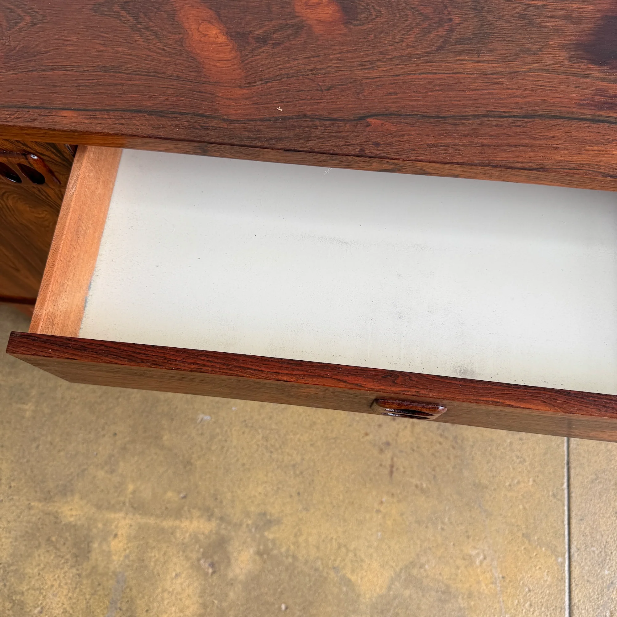 Danish Modern Erik Wørts “Ladoga” Rosewood Sideboard for Ikea 1960s - Image 8