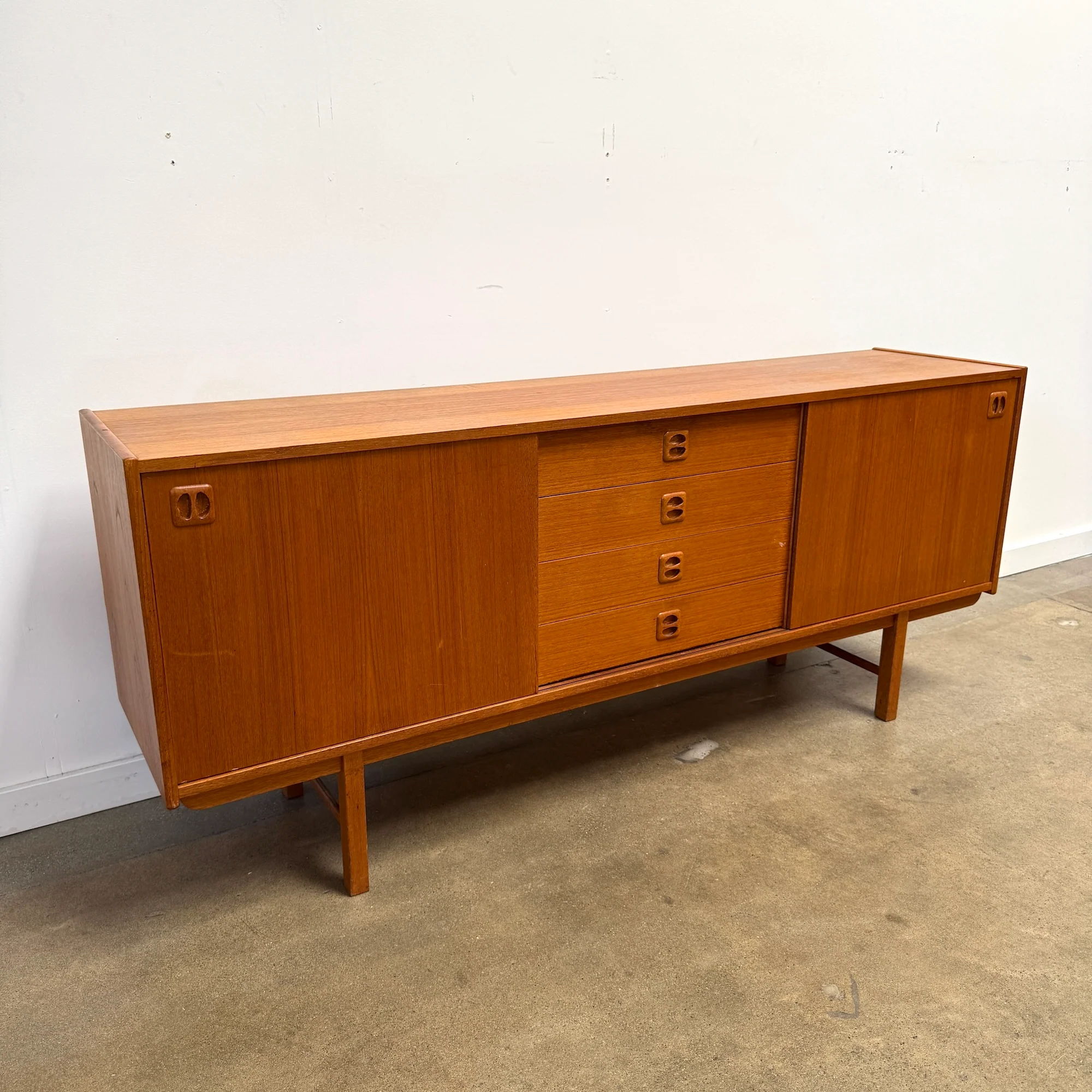 Danish Modern Erik Wørts Teak Sideboard for IKEA “Korset” – 1960s - Image 2