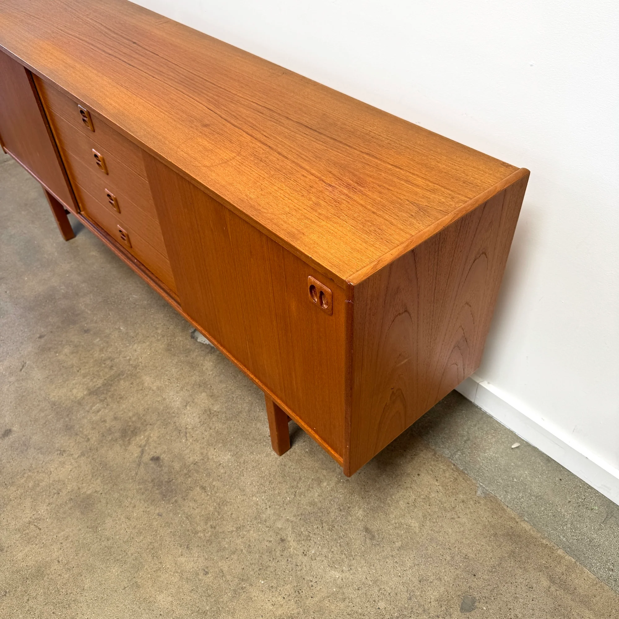 Danish Modern Erik Wørts Teak Sideboard for IKEA “Korset” – 1960s - Image 4