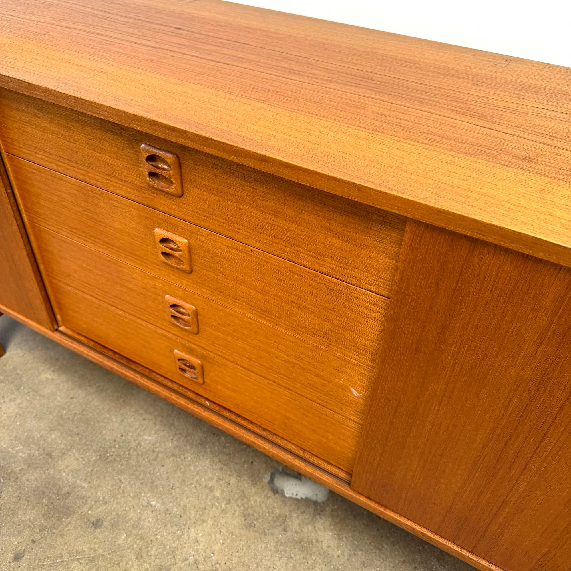 Danish Modern Erik Wørts Teak Sideboard for IKEA “Korset” – 1960s - Image 5