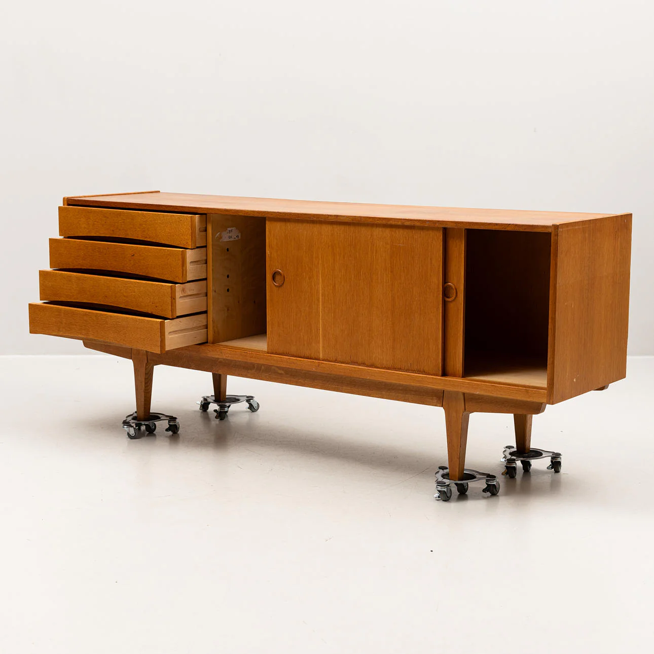 Danish Modern Erik Wortz "UVLO" Teakwood Credenza - Image 3