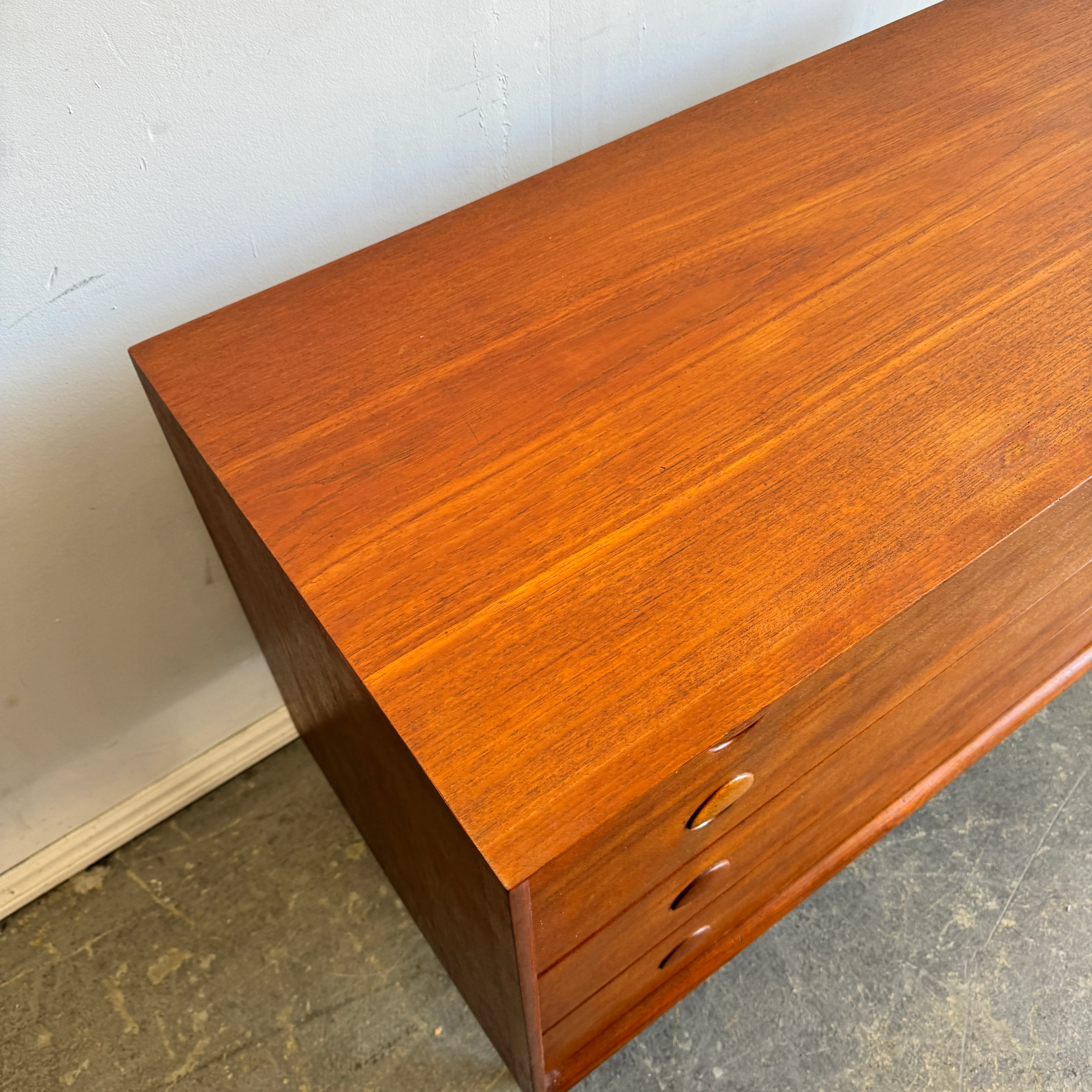 Danish Modern Grete Jalk for Sibast Teak Small 4 Drawer Dresser - Image 3