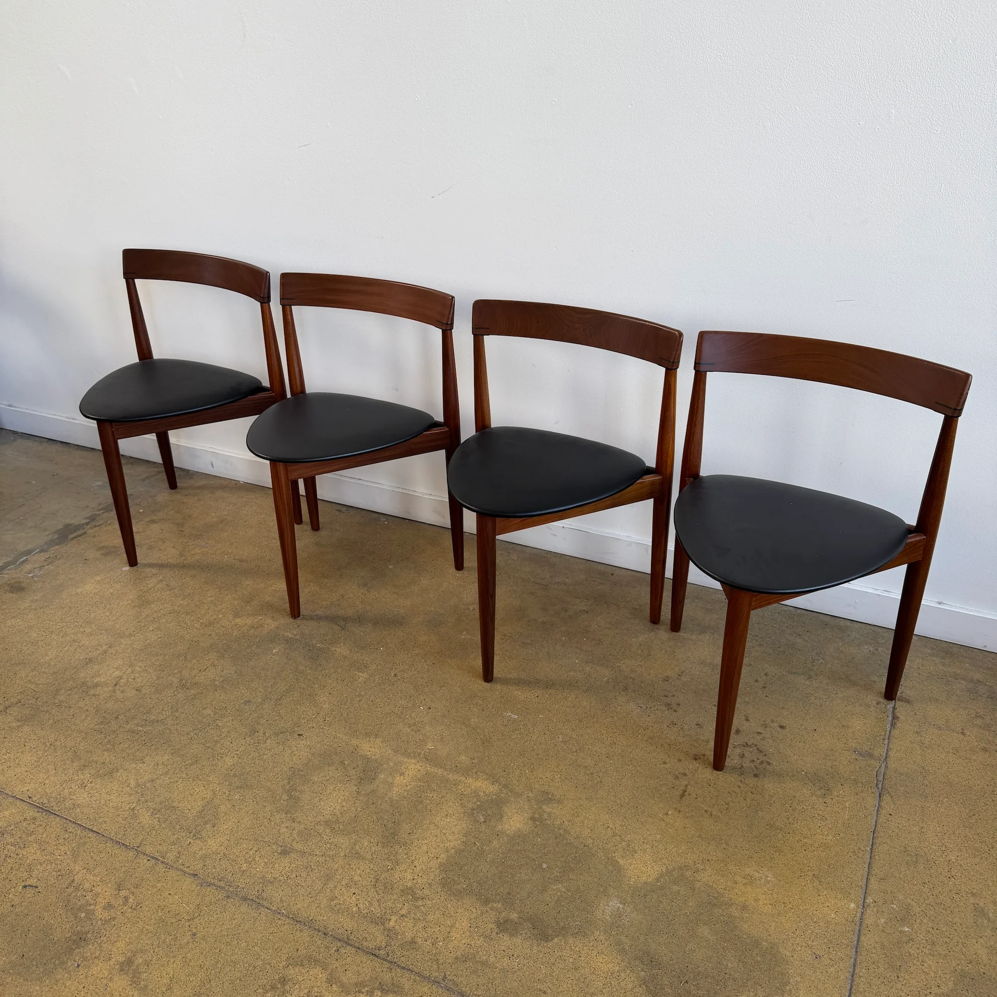 Danish Modern Hans Olsen for Frem Røjle Teak Dining Chairs - Image 4