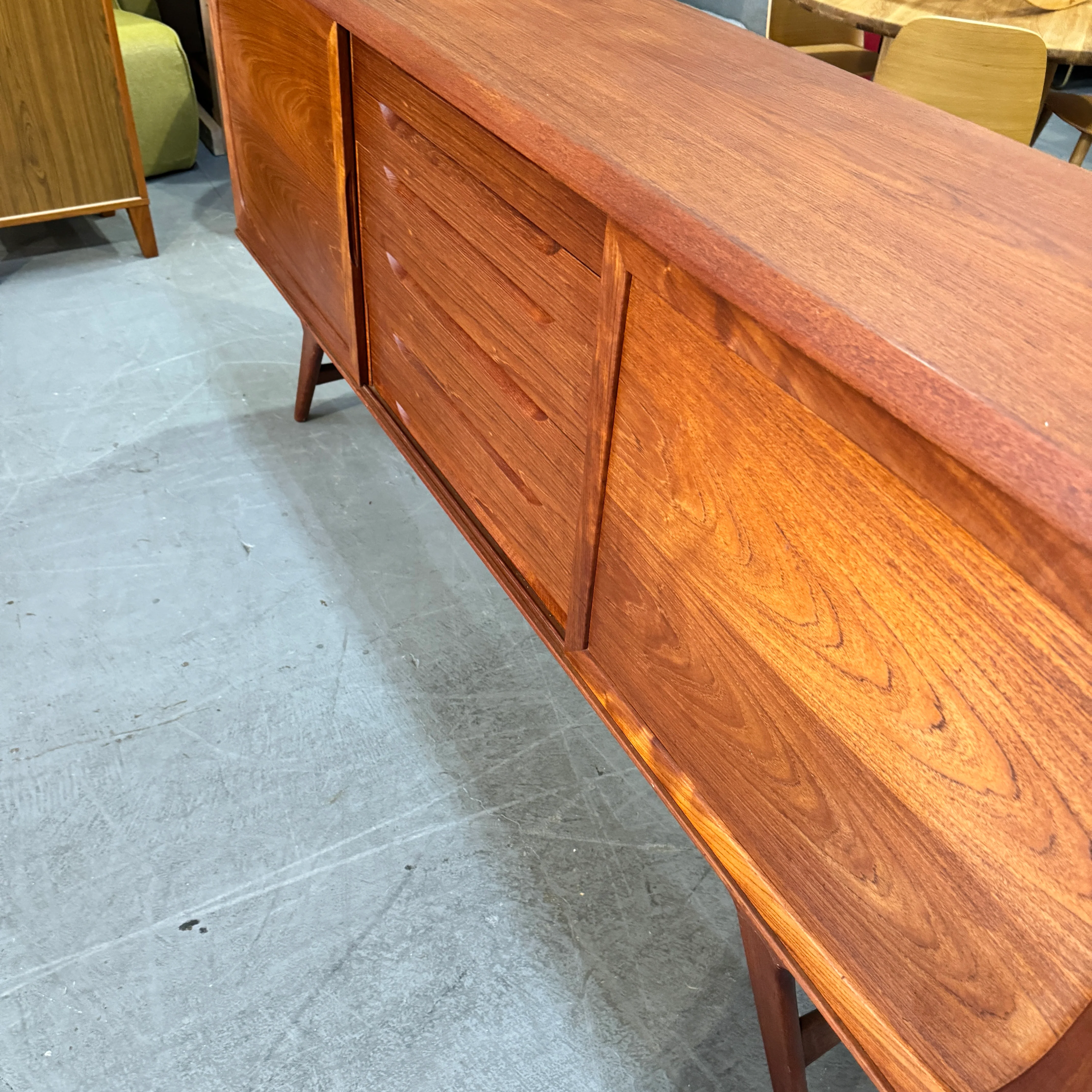 Danish Modern Harry Østergaard for Randers Møbelfabrik Credenza - Image 6