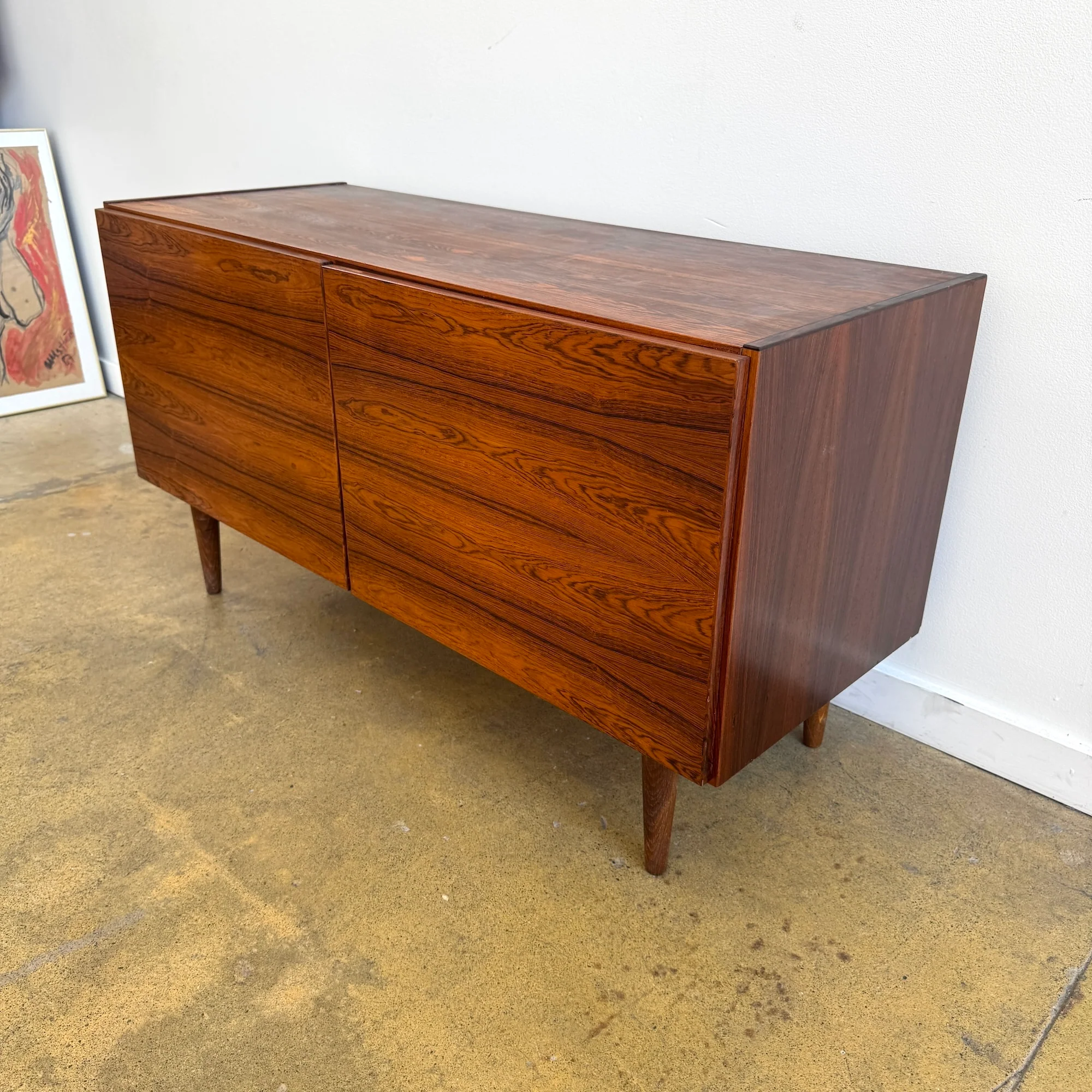 Danish Modern Ib Kofod-Larsen Rosewood Sideboard for Faarup Møbelfabrik - Image 5
