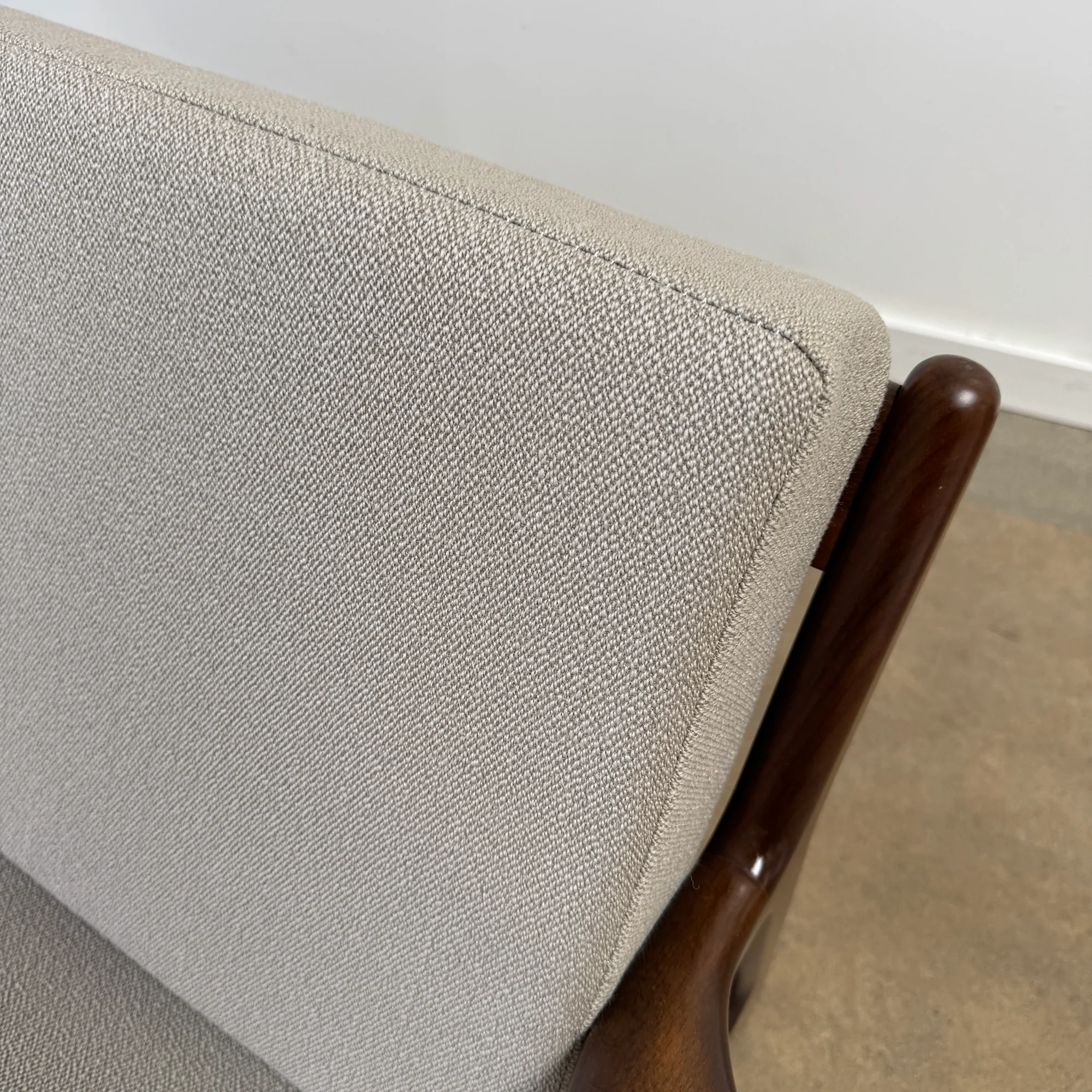Danish Modern Ib Kofod-Larsen Three-Seat Sofa for Selig, 1960s - Image 5