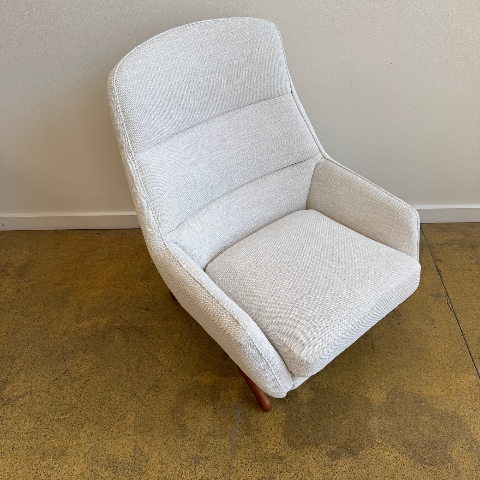 Danish Modern Illum Wikkelso Lounge chair by Mikael Laursen (Restored) - Image 2
