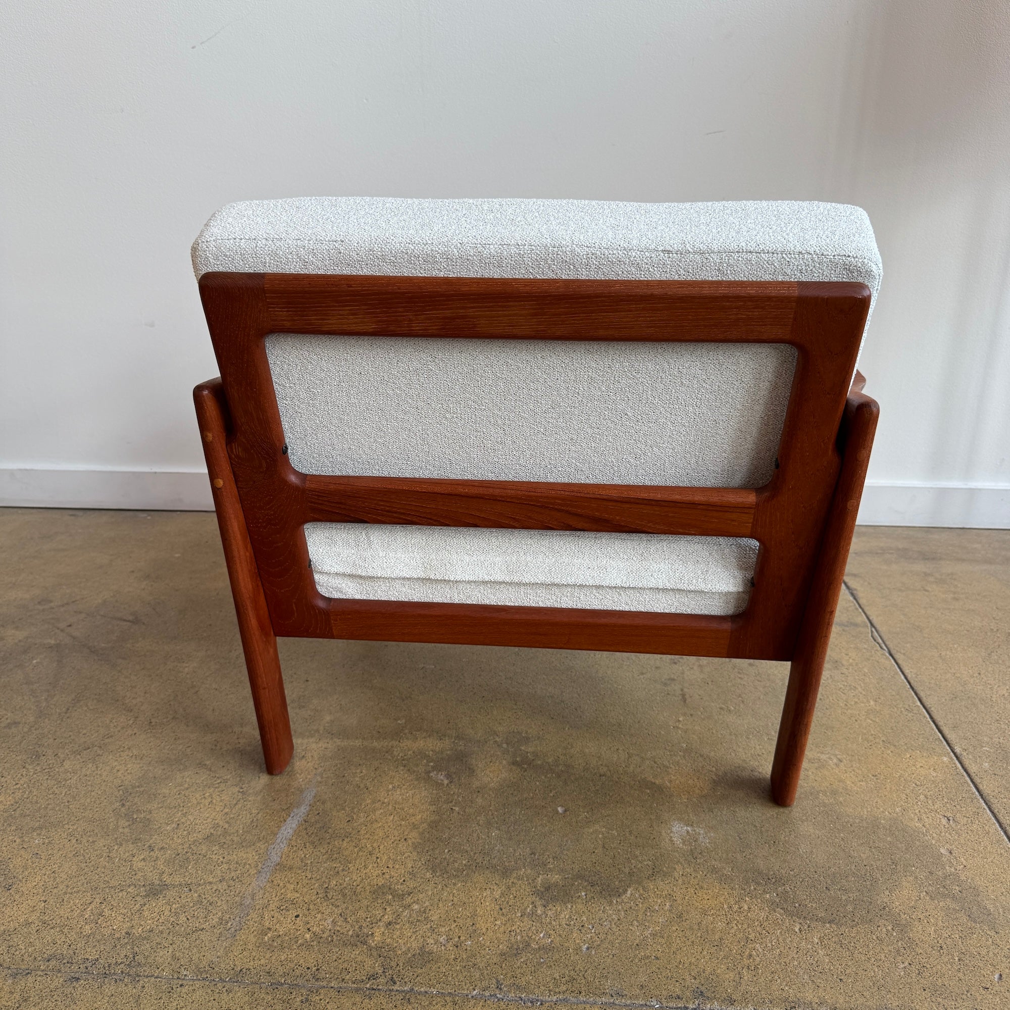 Danish Modern Illum Wikkelsø  Teak Sculpture Lounge Chair by Niels Eilersen - Image 4