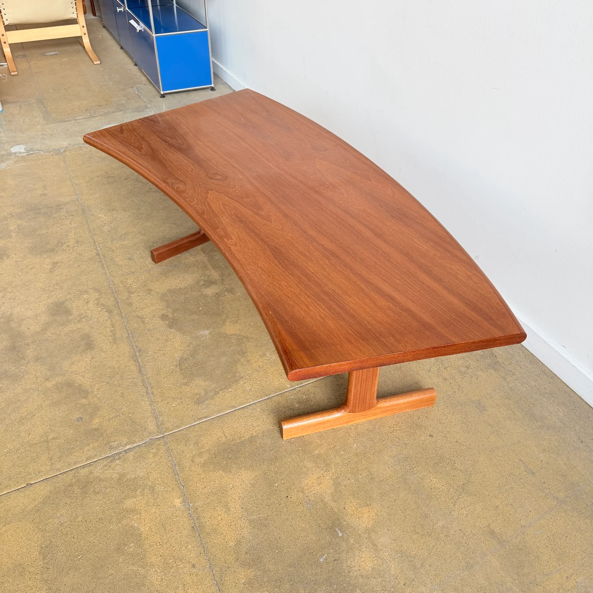 Danish Modern Johannes Andersen Curve Teak Coffee Table for CFC Silkeborg - Image 5