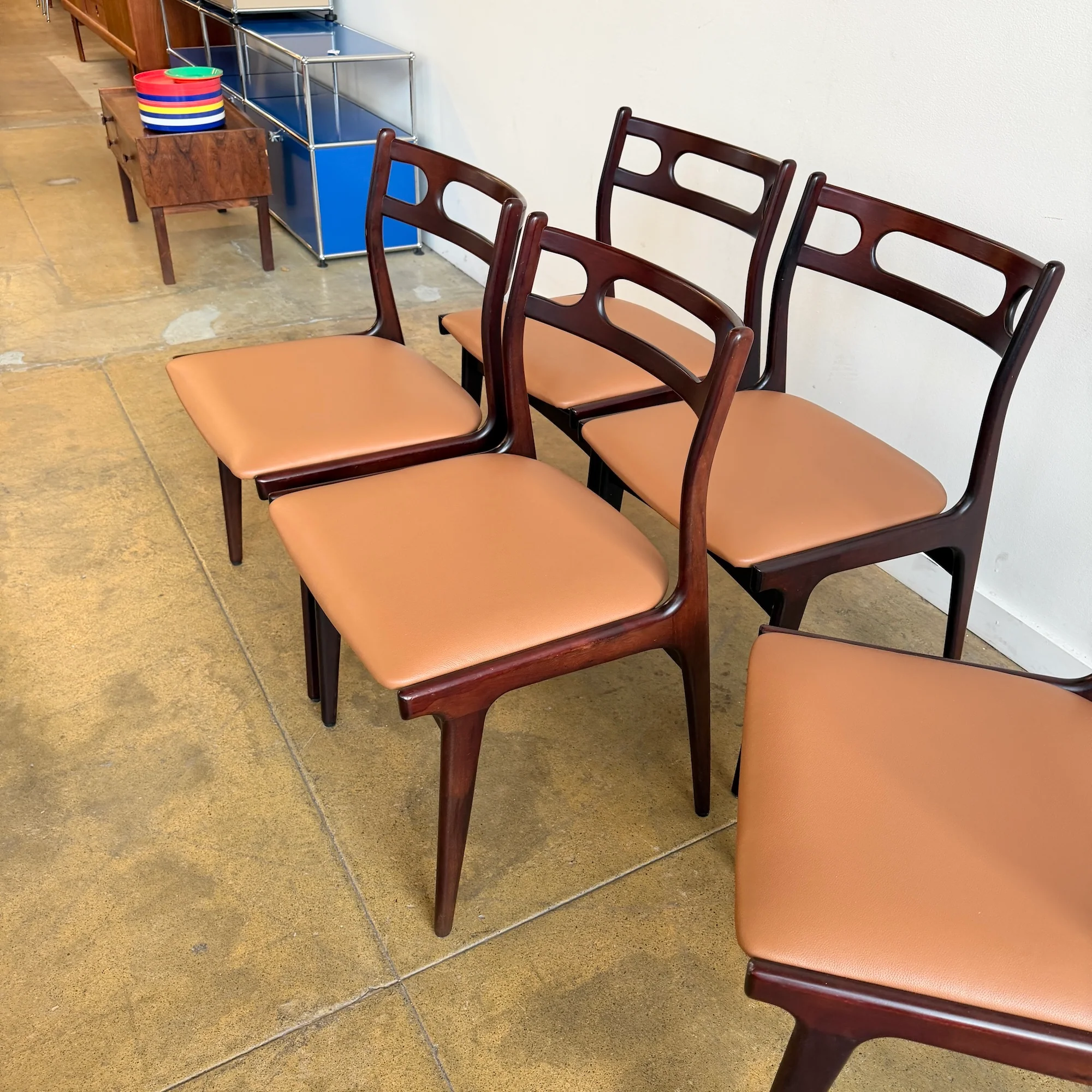 Danish Modern Johannes Andersen Model 138 Rosewood Chairs by Uldum Møbelfabrik - Image 6
