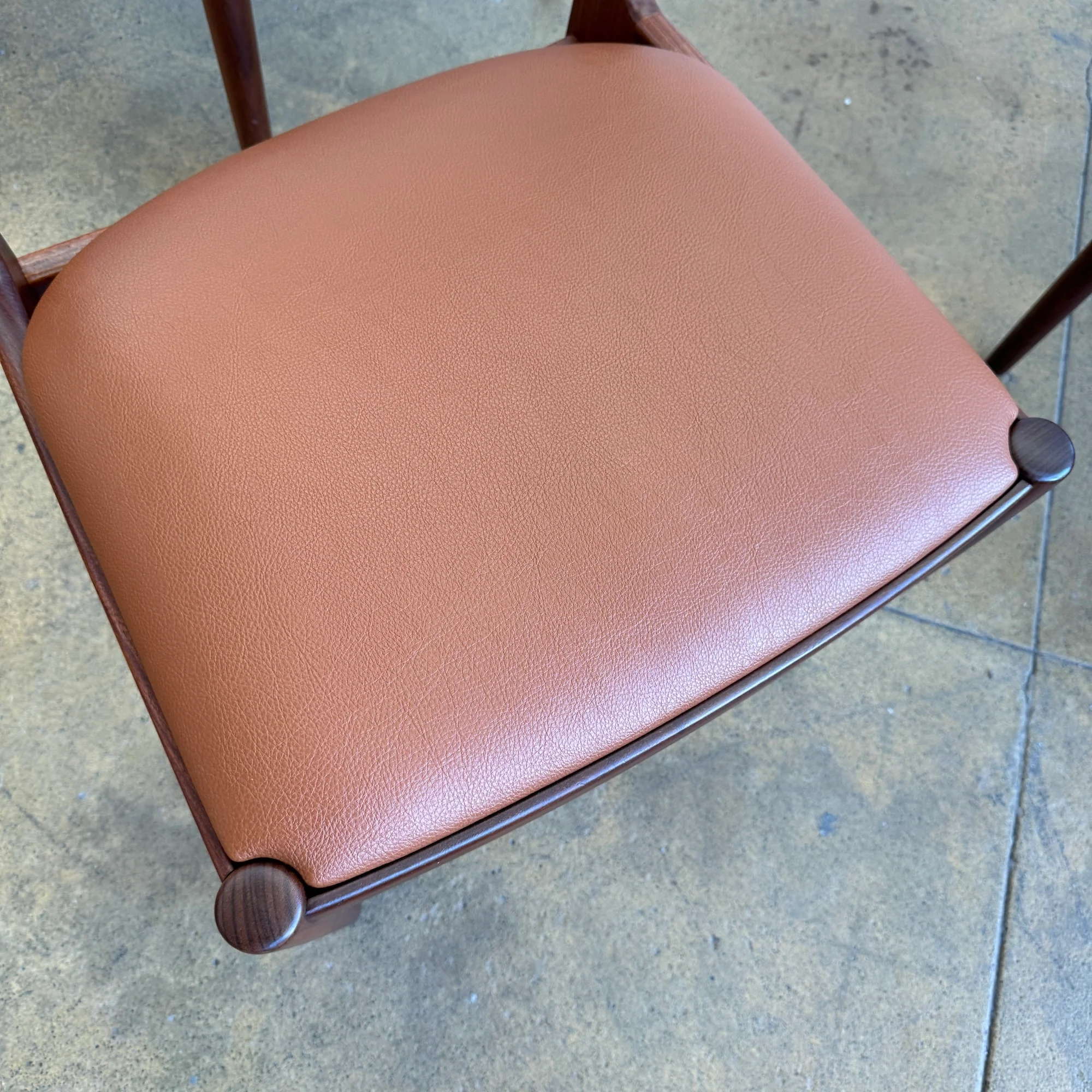 Danish Modern Johannes Andersen Set of 4 Dining Chairs by Uldum Møbelfabrik - Image 8
