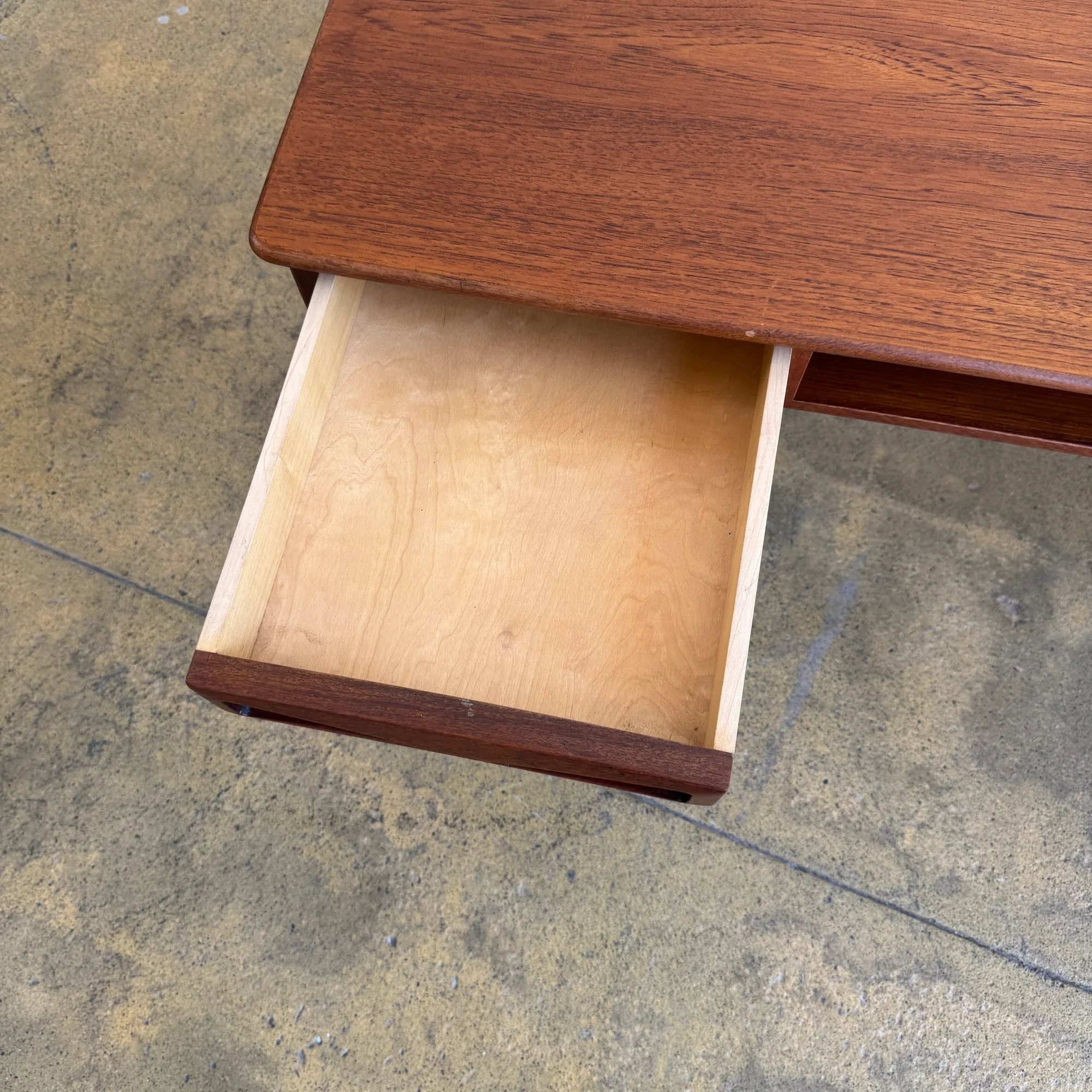 Danish Modern Johannes Andersen Teak Large Coffee Table - Image 6