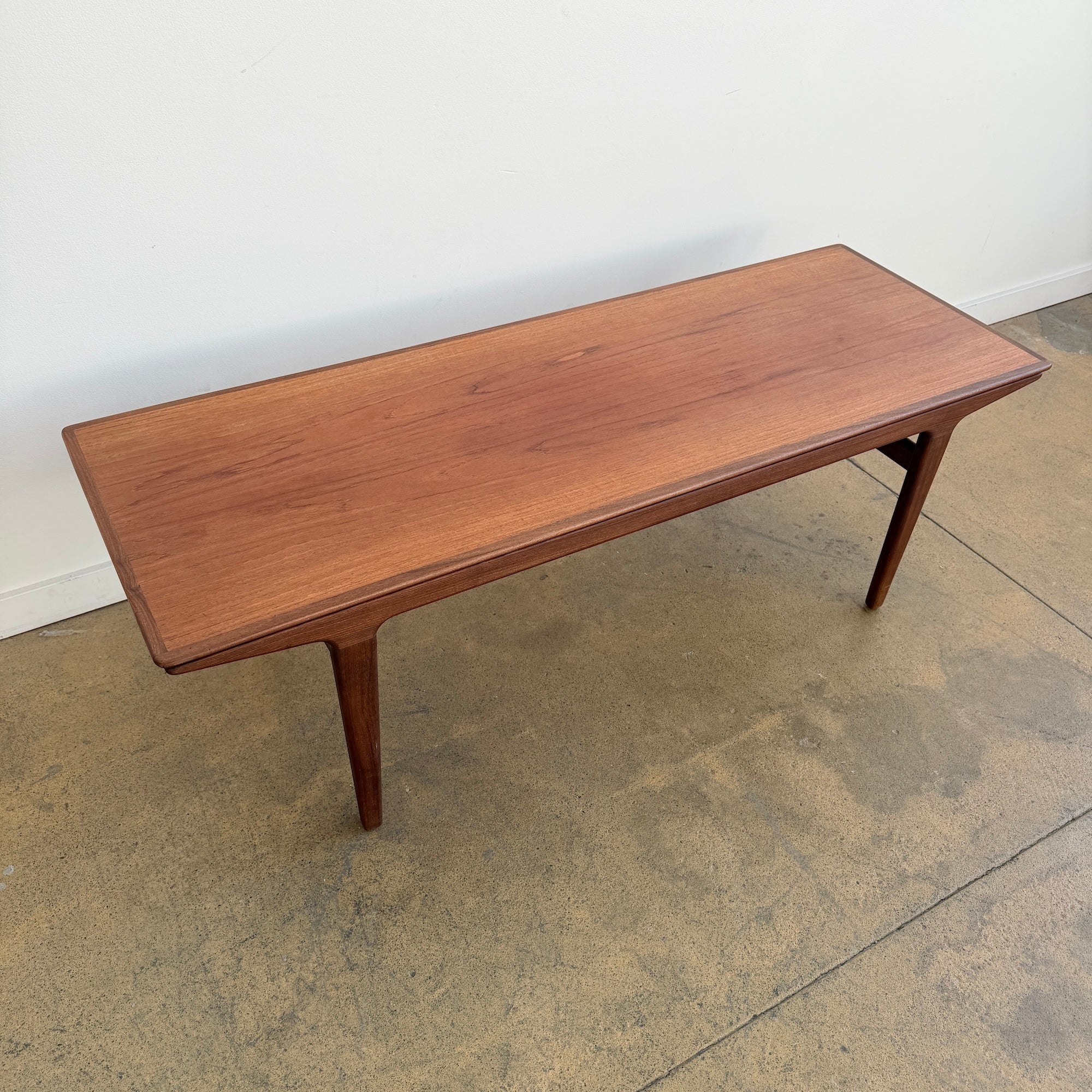 Danish Modern Johannes Andersen Teakwood Expandable "Coffee Table" - Image 3