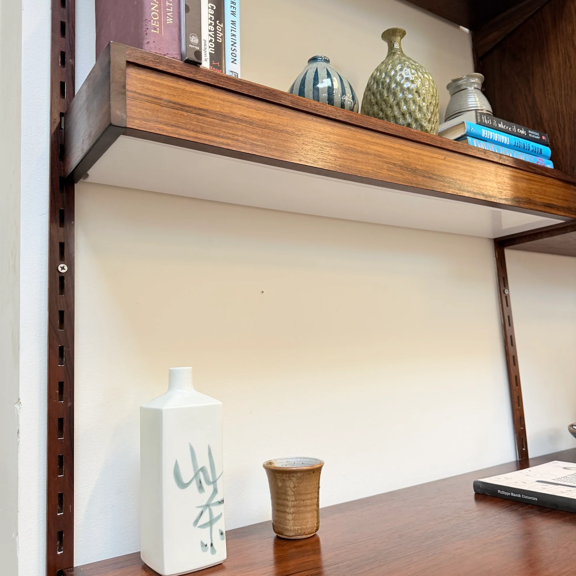 Danish Modern Kai Kristiansen Rosewood FM Reolsystem 3-Bay Wall Unit with Desk - Image 6