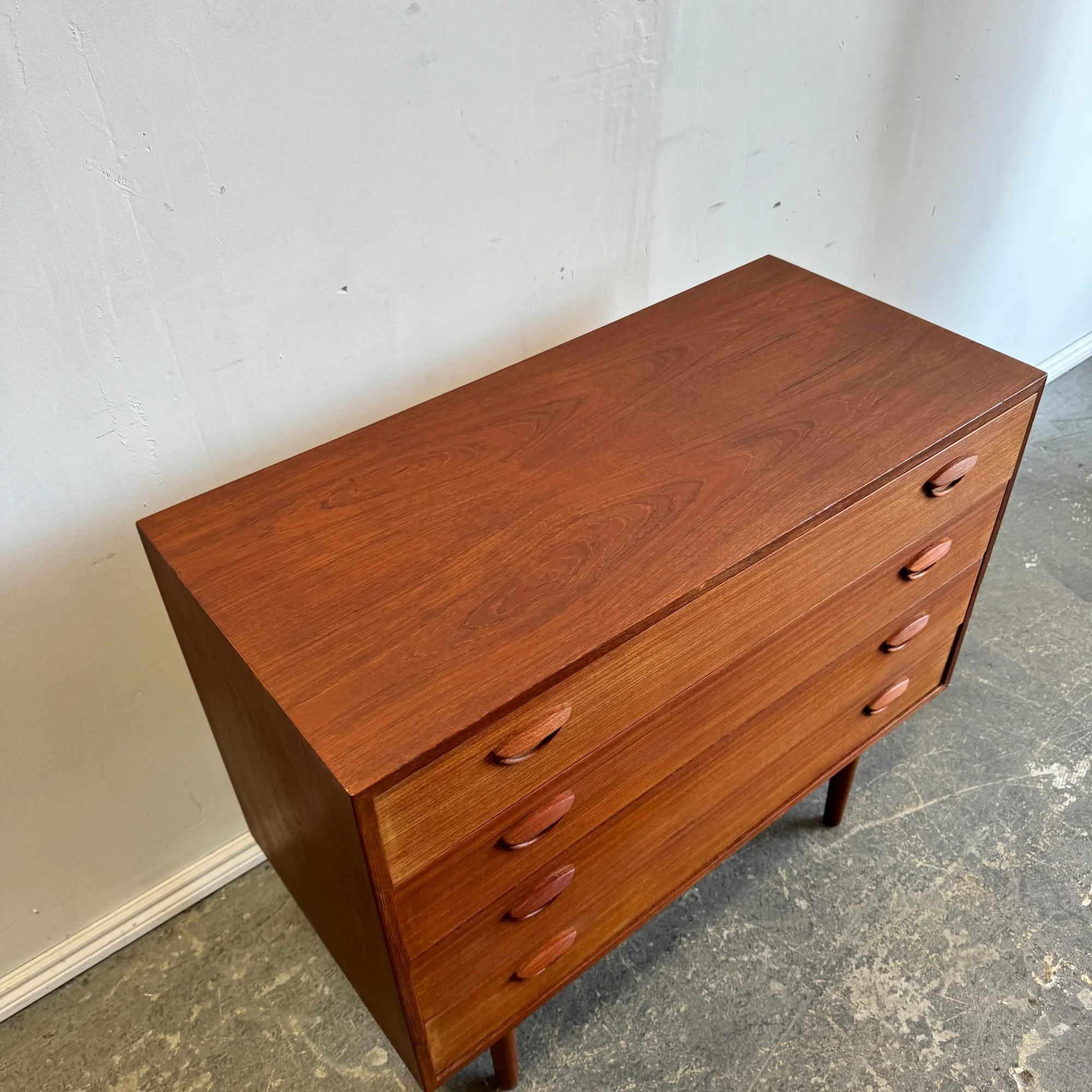 Danish Modern Kai Kristiansen Teak small dresser - Image 3