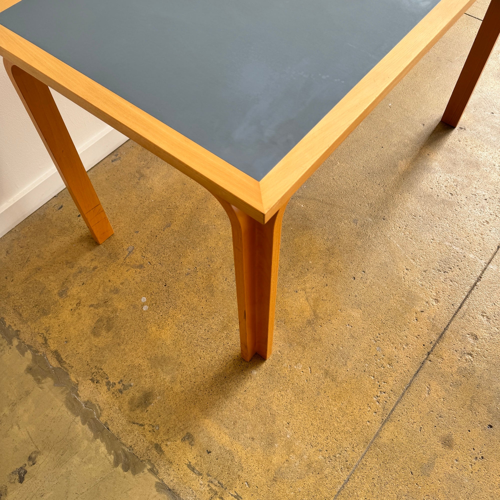 Danish Modern Magnus Olesen Birch Dining Table/ Desk - Image 7