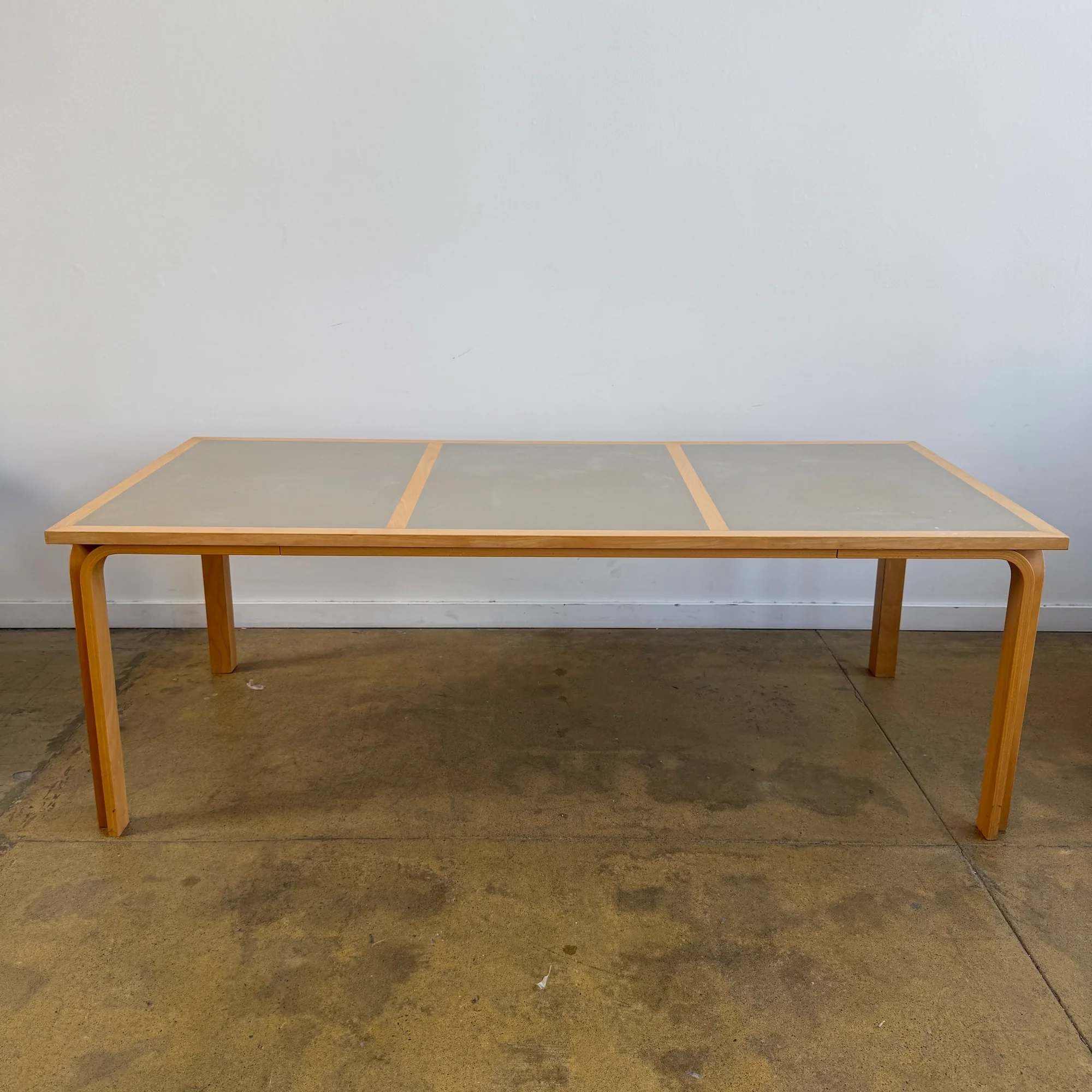 Danish Modern Magnus Olesen Birch Dining Table/ Desk (79.5 Length)