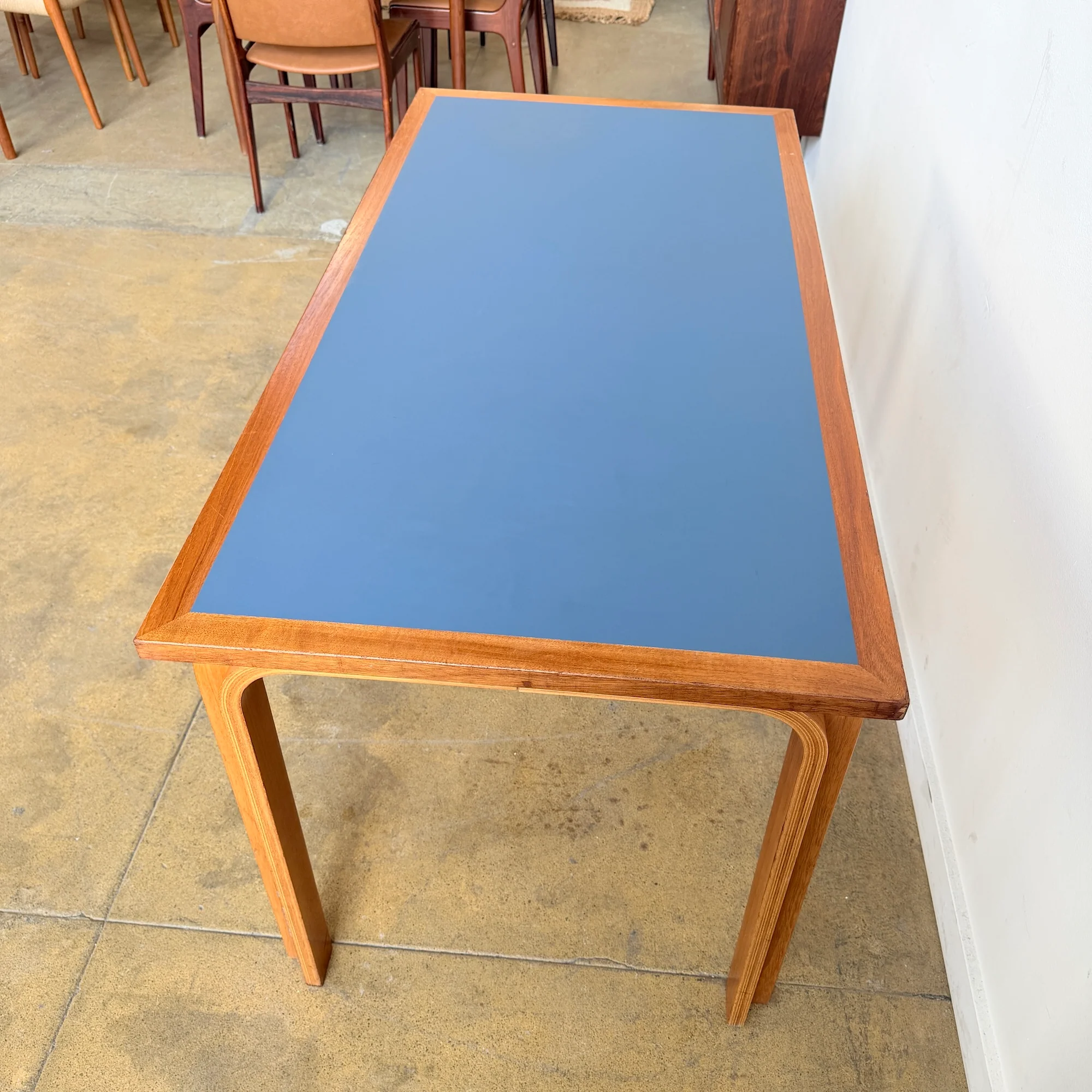 Danish Modern Magnus Olesen Dining Table/ Desk - Image 7