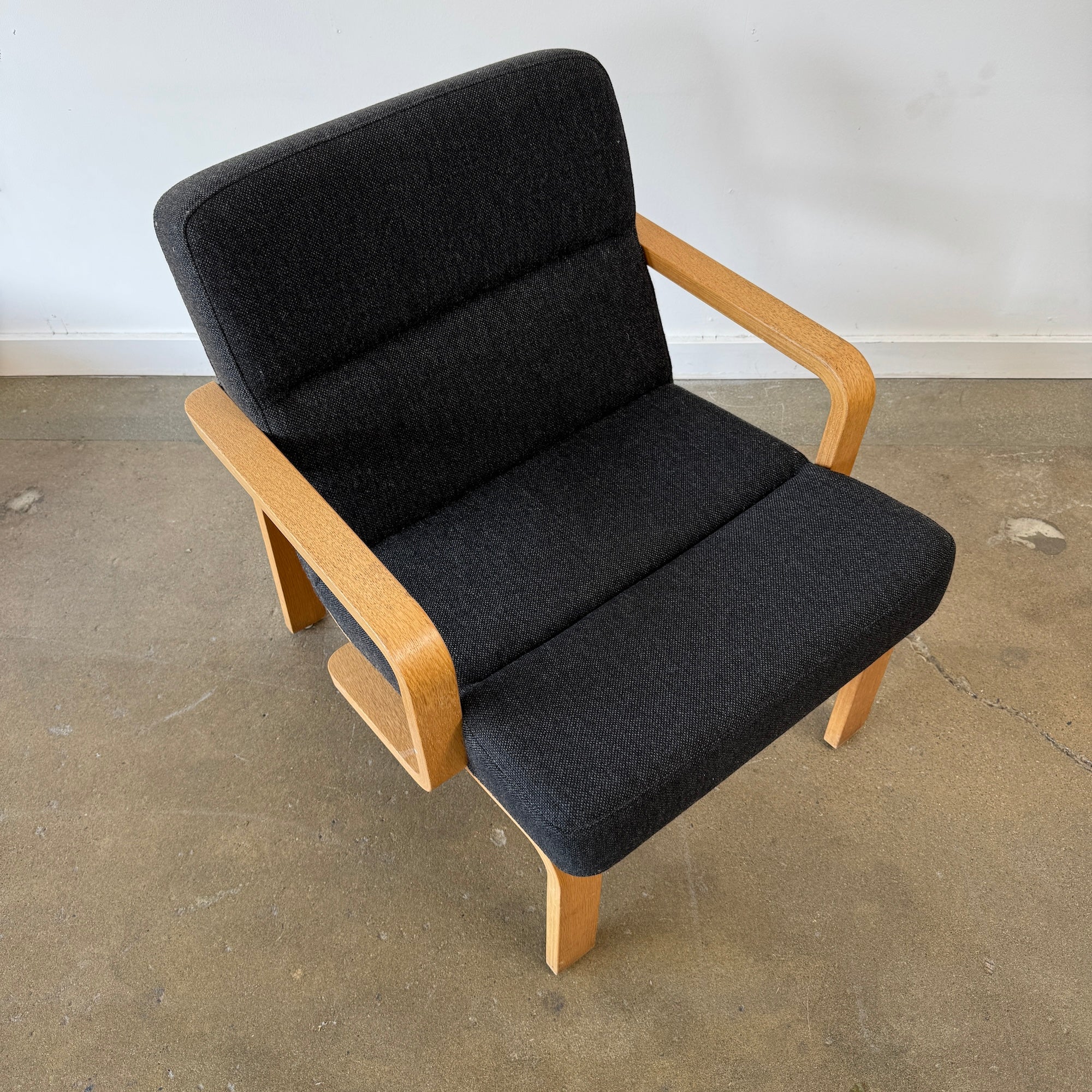 Danish Modern Magnus Olesen Plywood Lounge Chairs by Rud Thygesen - Image 8