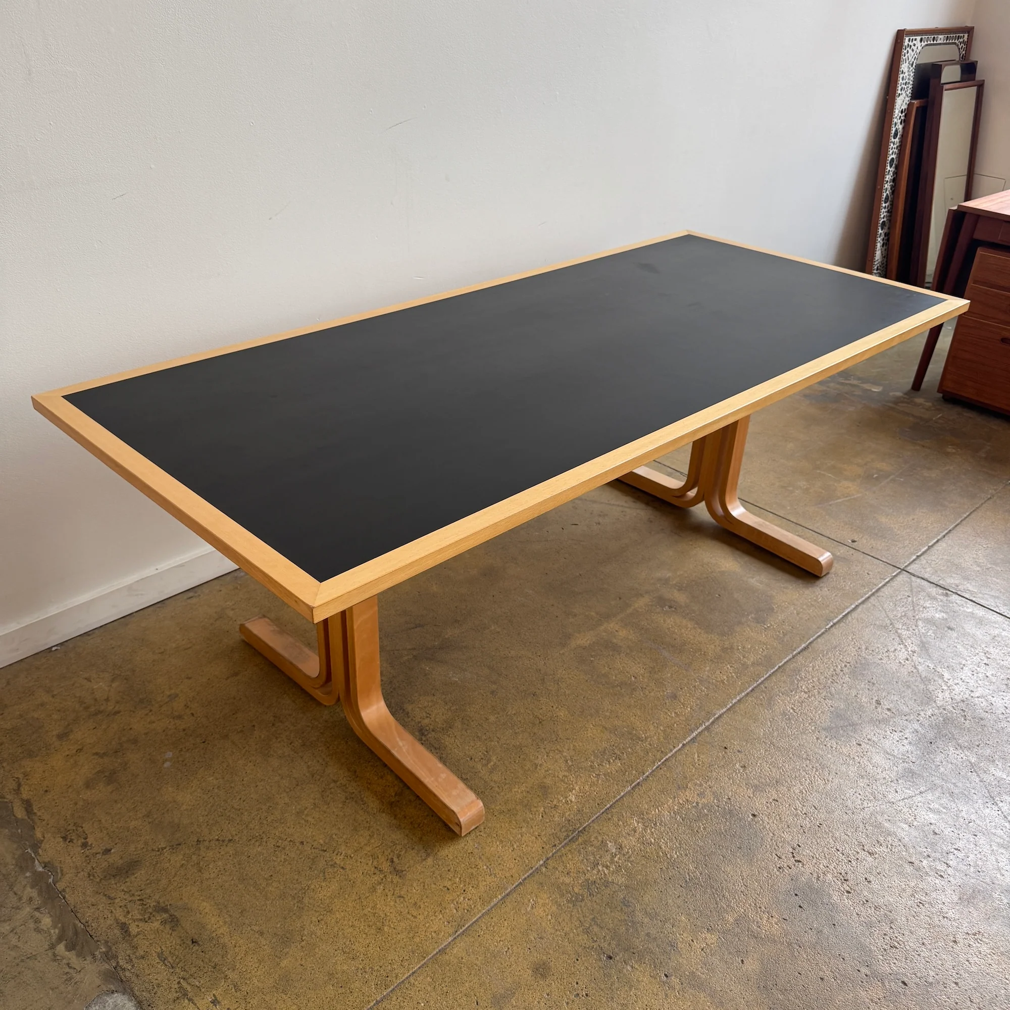 Danish Modern Magnus Olesen XL Expandable Oak Dining Table / Desk - Image 5