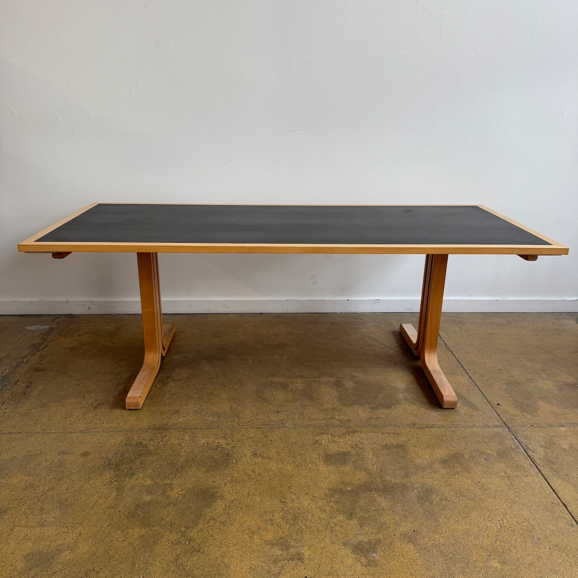 Danish Modern Magnus Olesen XL Expandable Oak Dining Table / Desk - Image 6