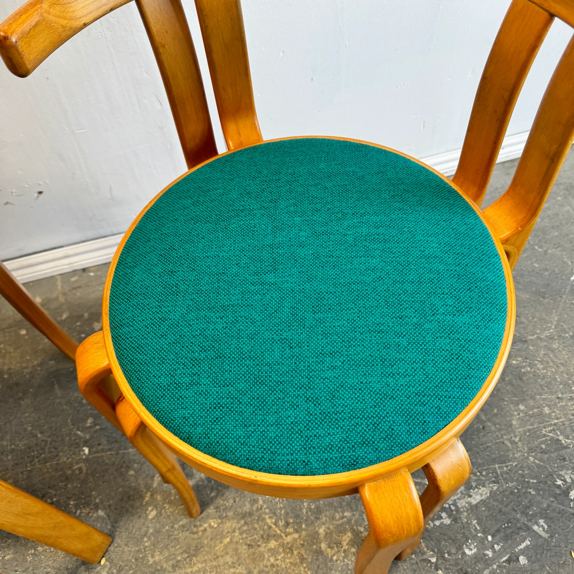 Danish Modern Model 8000 Magnus Olesen set of 4 dining chairs - Image 8