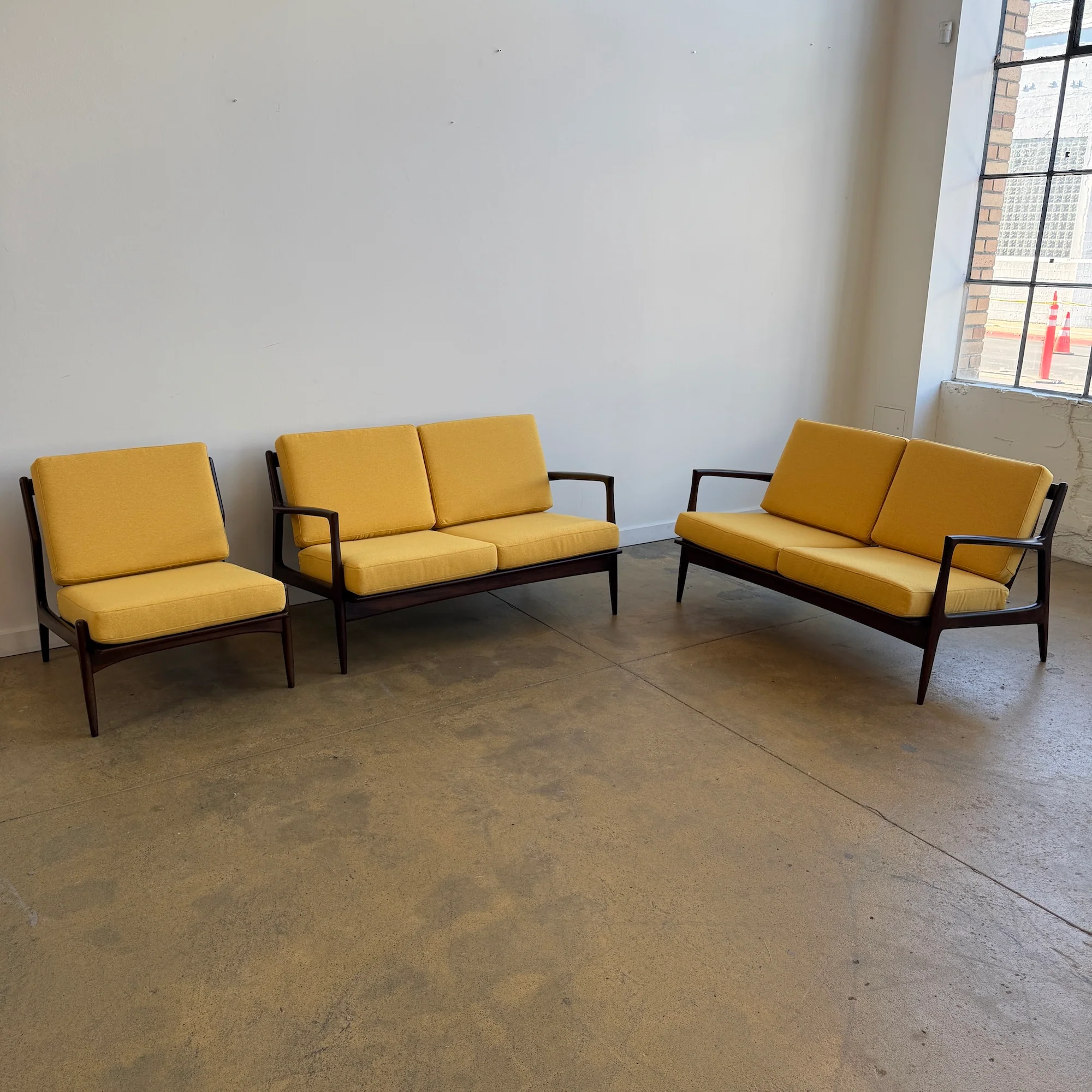 Danish Modern Modular Sofa Set by Ib Kofoed Larsen for Selig - Image 2