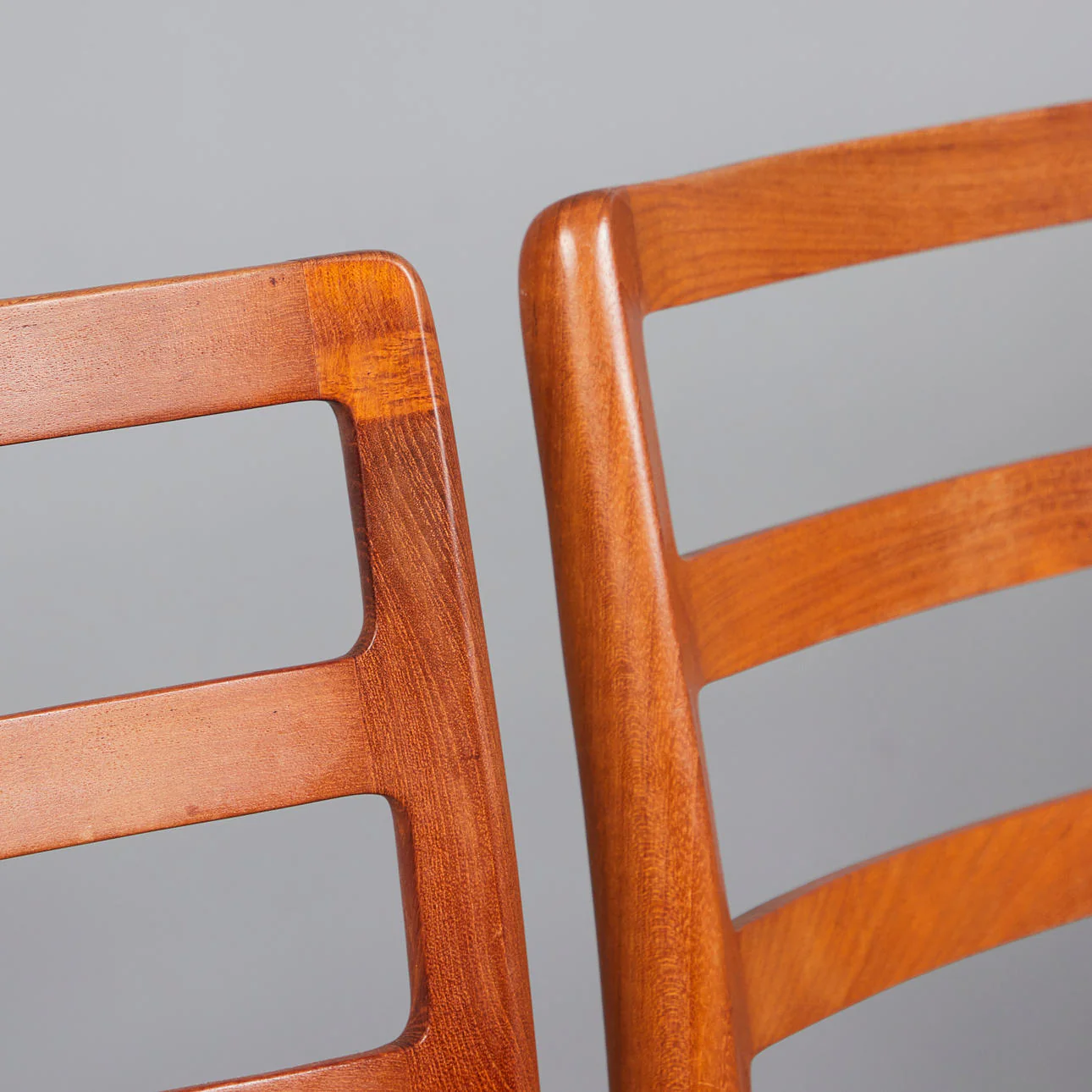 Danish Modern Niels  Moller Model 85 4 dining chairs - Image 3