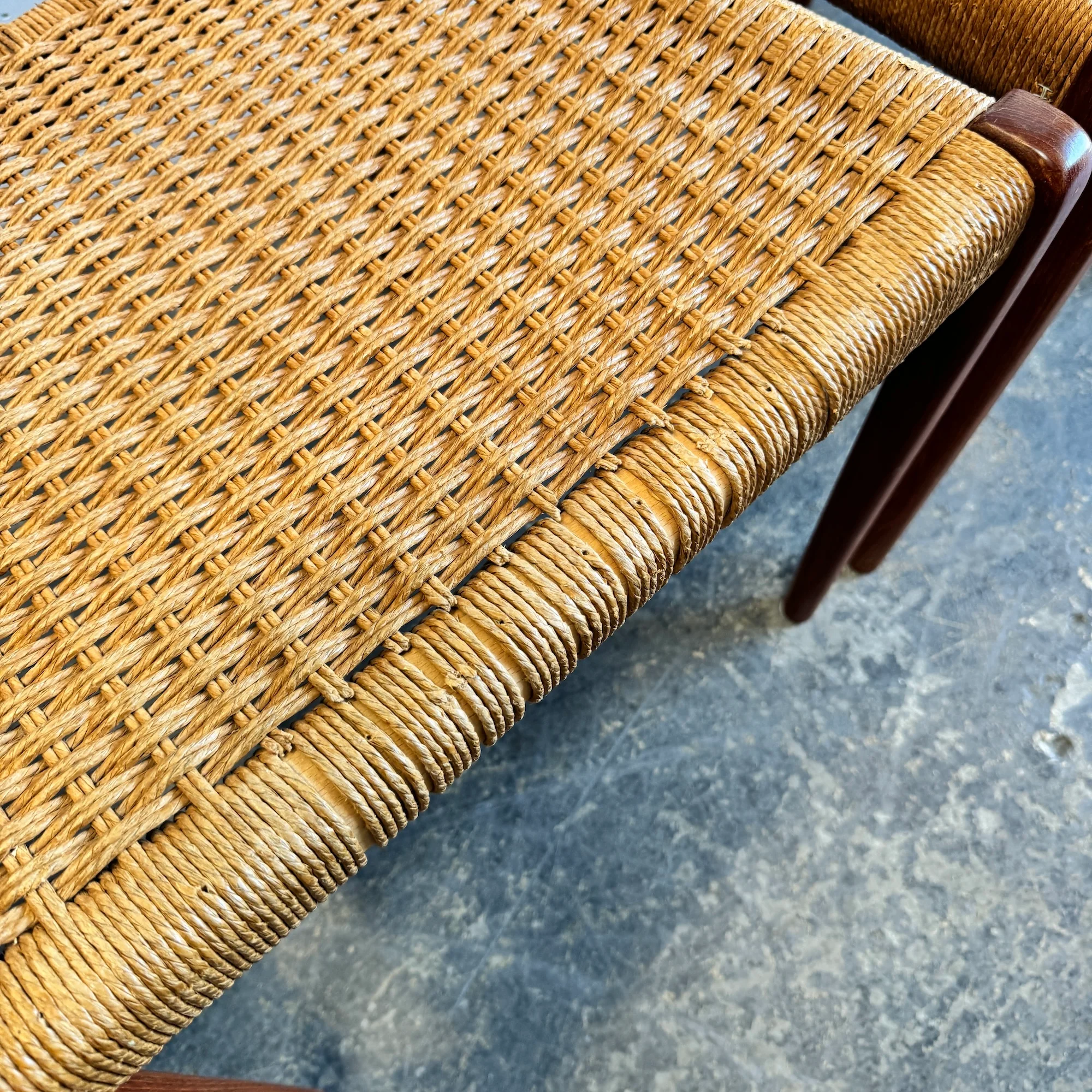 Danish Modern Niels Moller set of 4 Model 71 dining chairs - Image 4