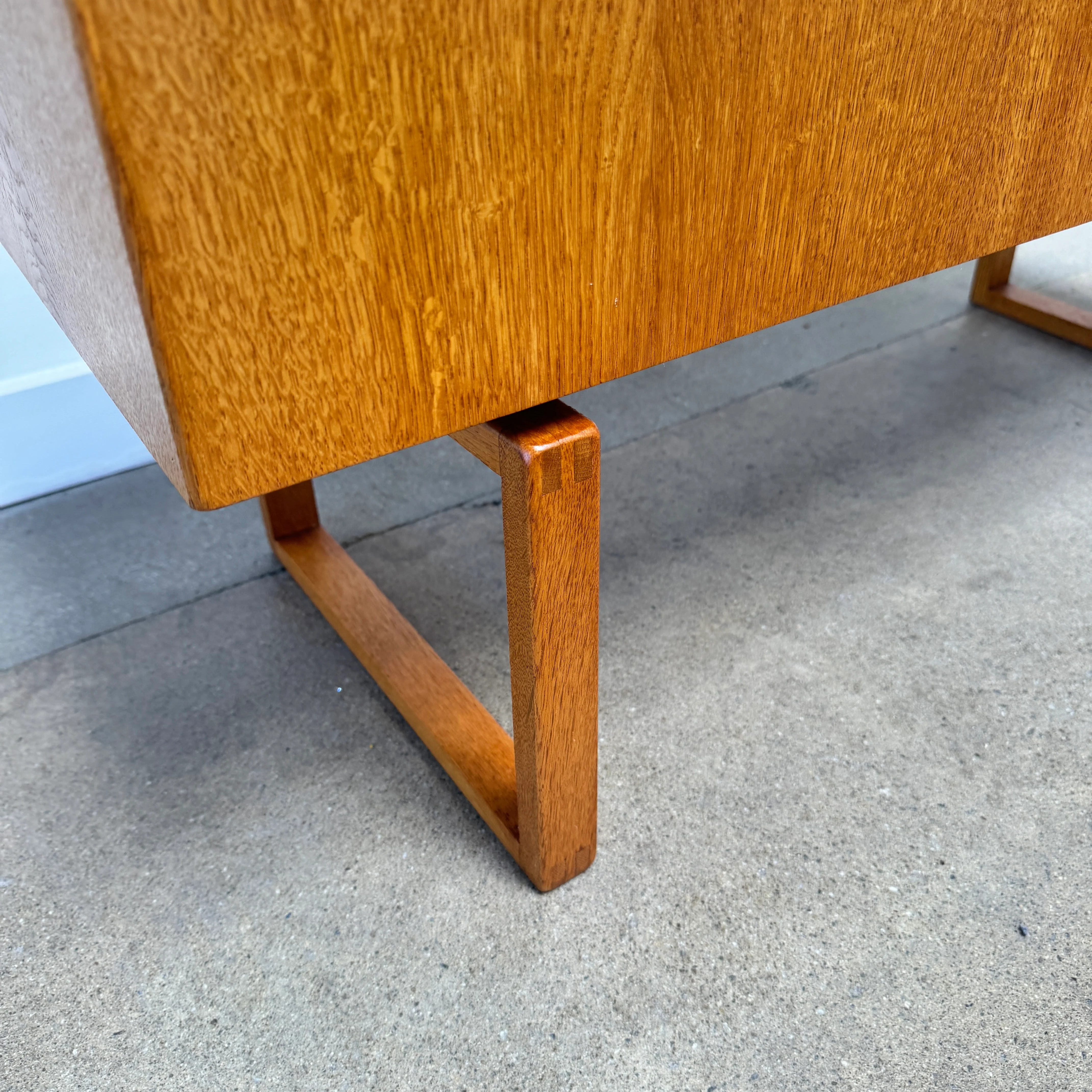 Danish Modern Oakwood Planter by Kai Kristiansen For Salin Mobler - Image 6
