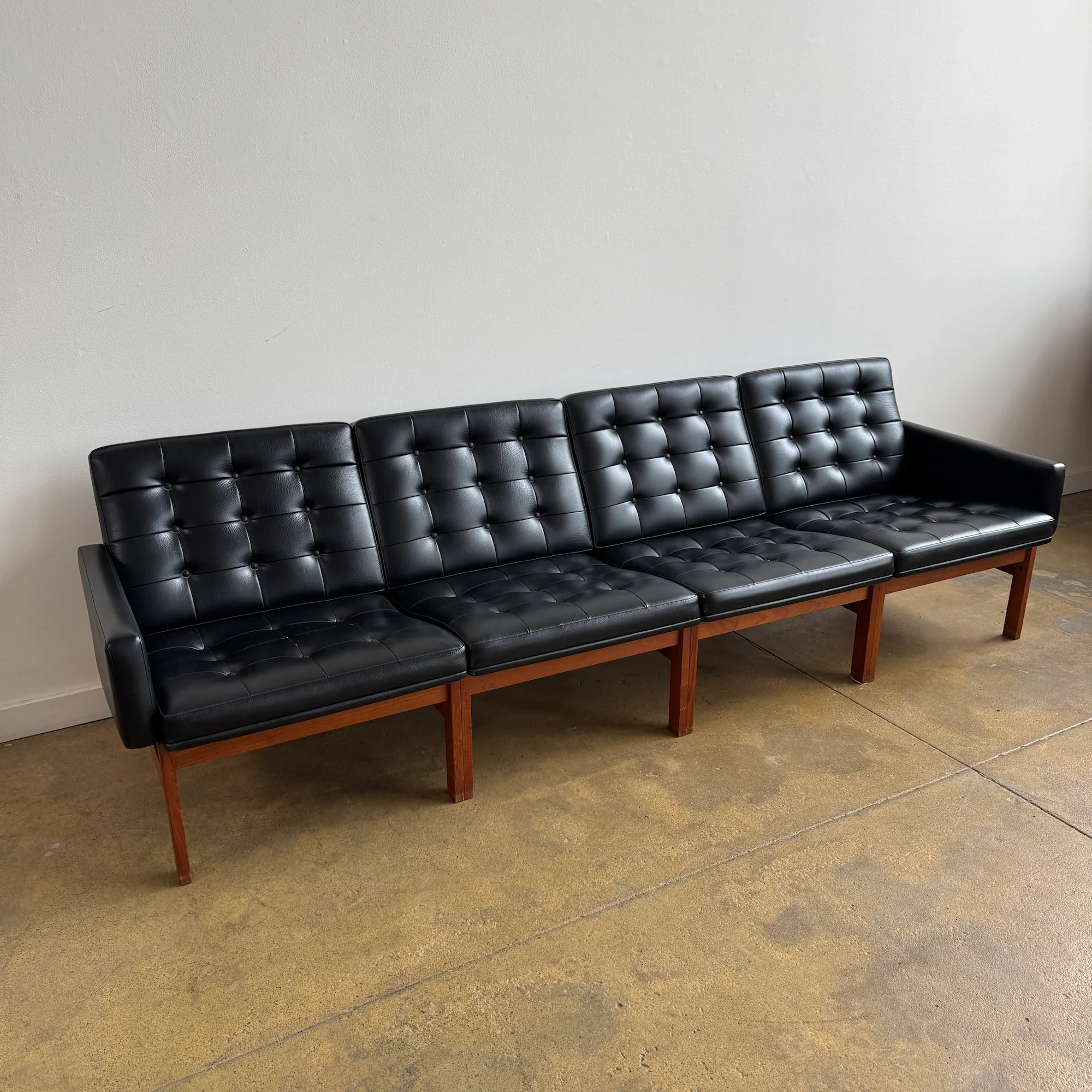 Danish Modern Ole Gjerløv-Knudsen & Torben Lind "Moduline" Sofa by France & Son - Image 2