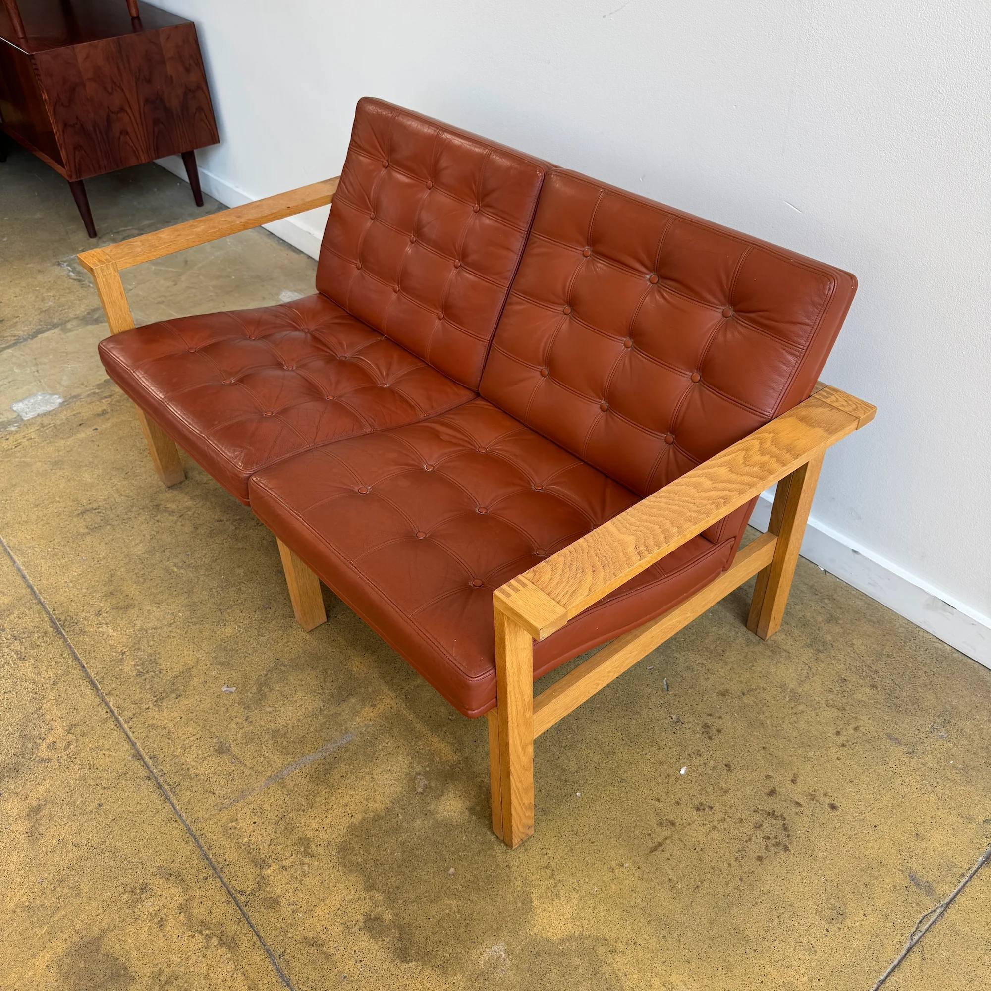 Danish Modern Ole Gjerløv-Knudsen & Torben Lind Moduline Two-Seater by France & Son - Image 7