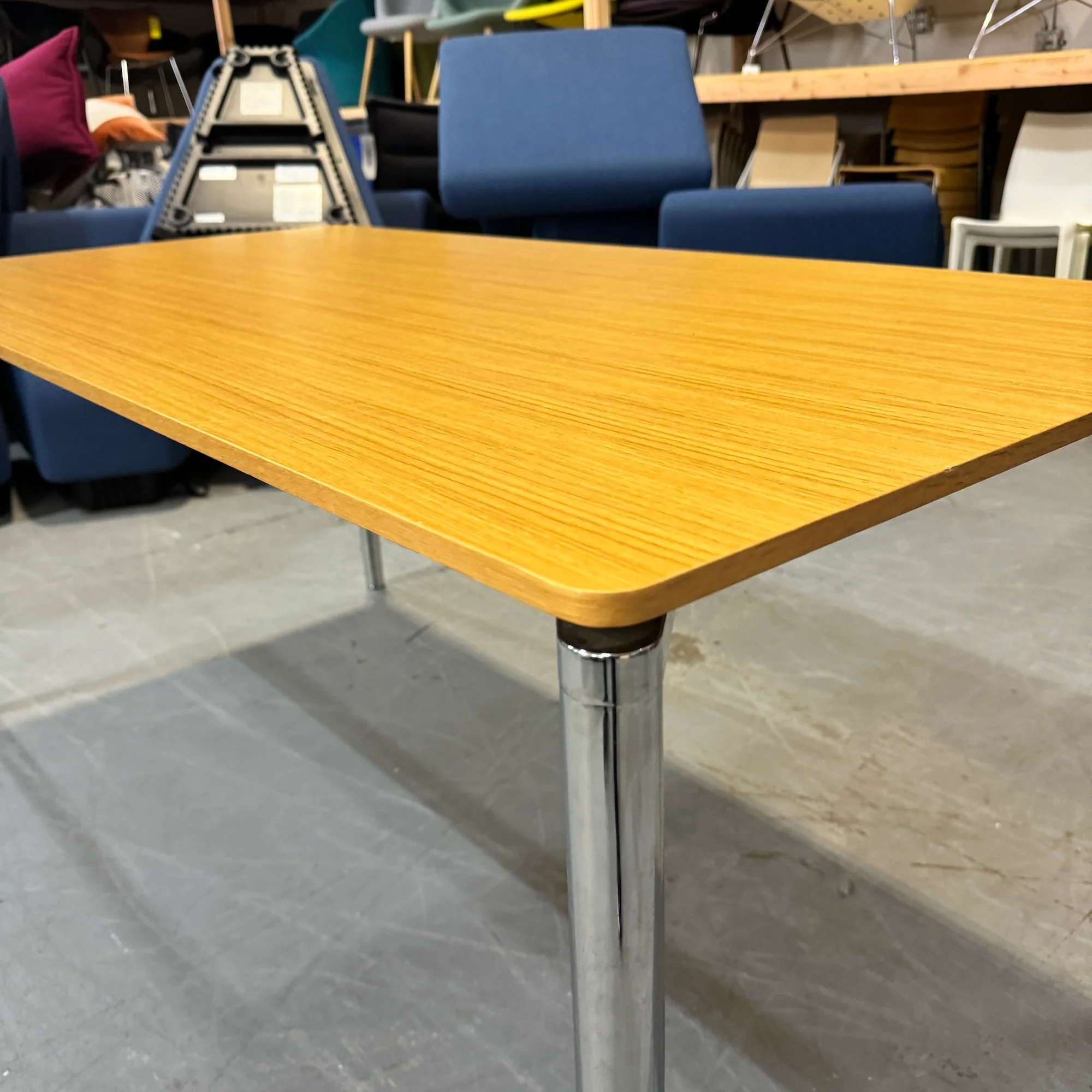 Danish Modern Plano Dining Table by Fritz Hansen - Image 6